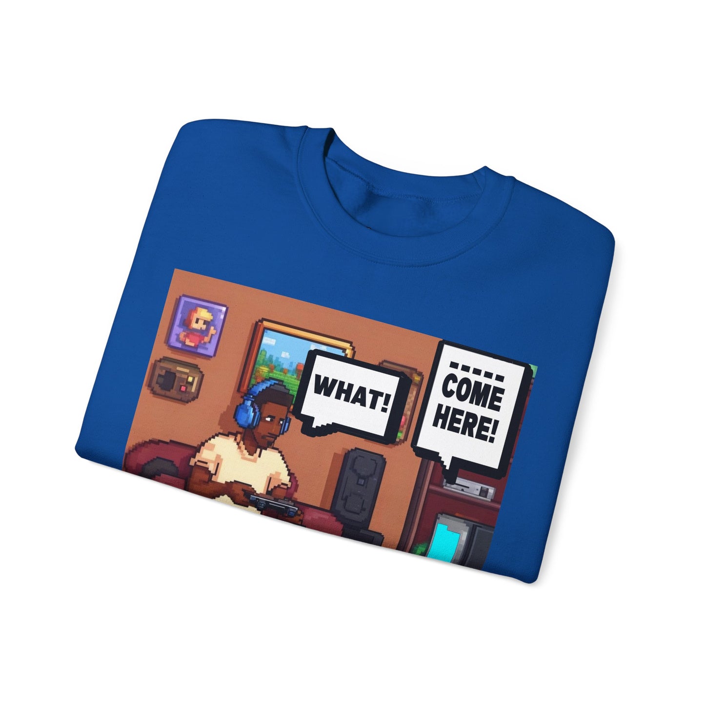 I'm trying to play the game Crewneck Sweatshirt