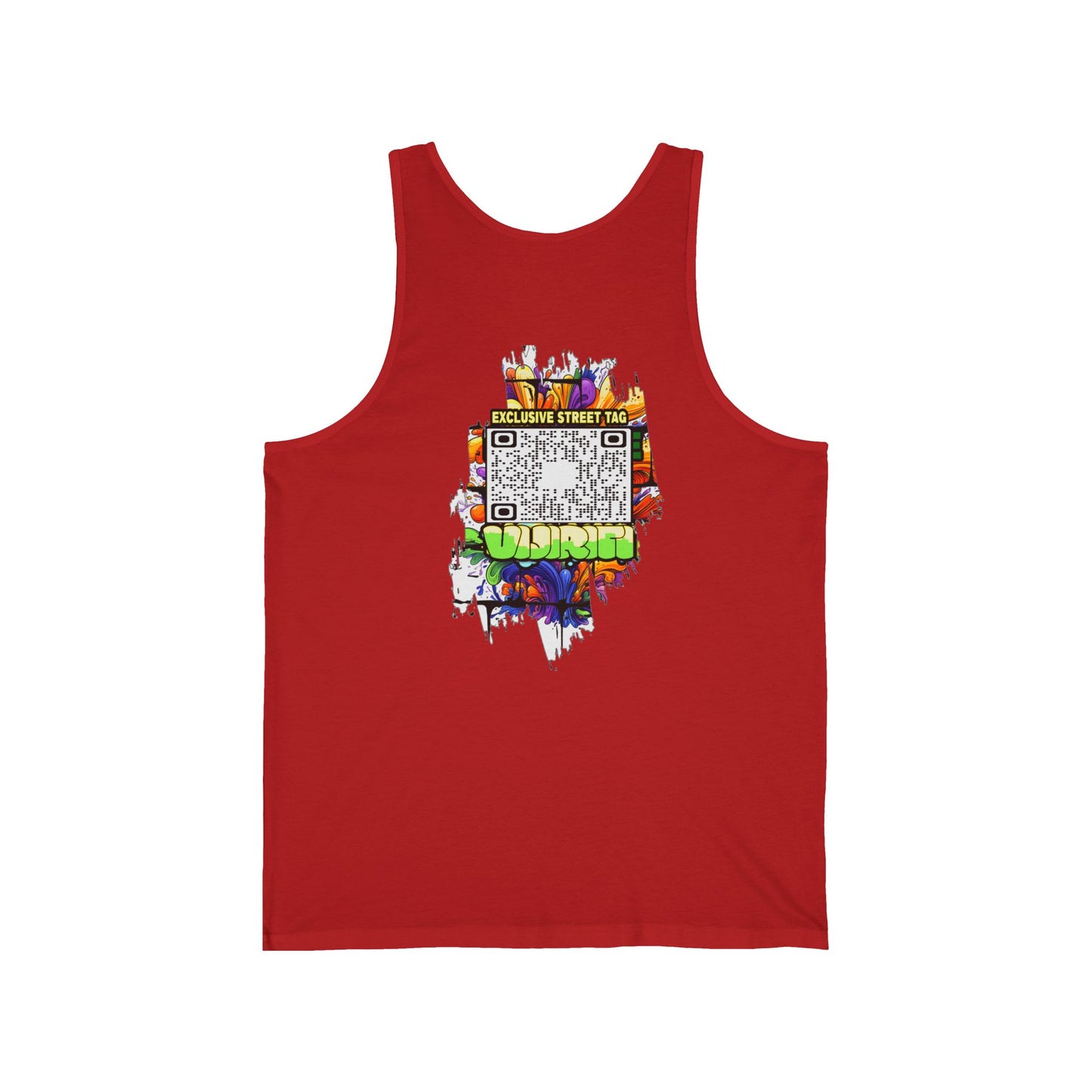 Cool Street Shark Unisex Jersey Tank, Trendy Summer Shirt, Graphic Tee, Casual Wear, Streetwear, Music Festival Outfit