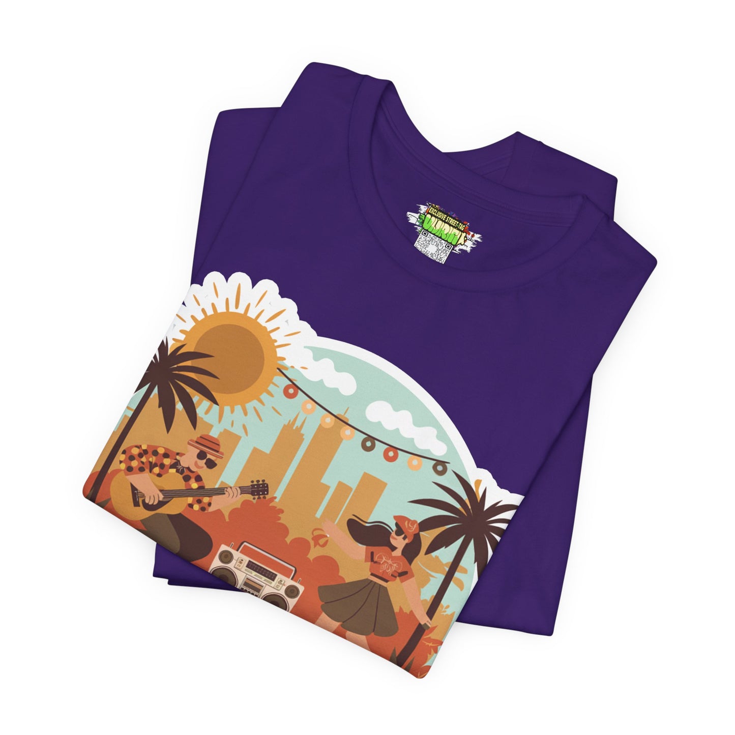 Detroit 313 Summer Retro Tee - Unisex Jersey Short Sleeve T-Shirt for City Lovers, Travel Enthusiasts, Casual Wear, Gifts, Summer Vibes