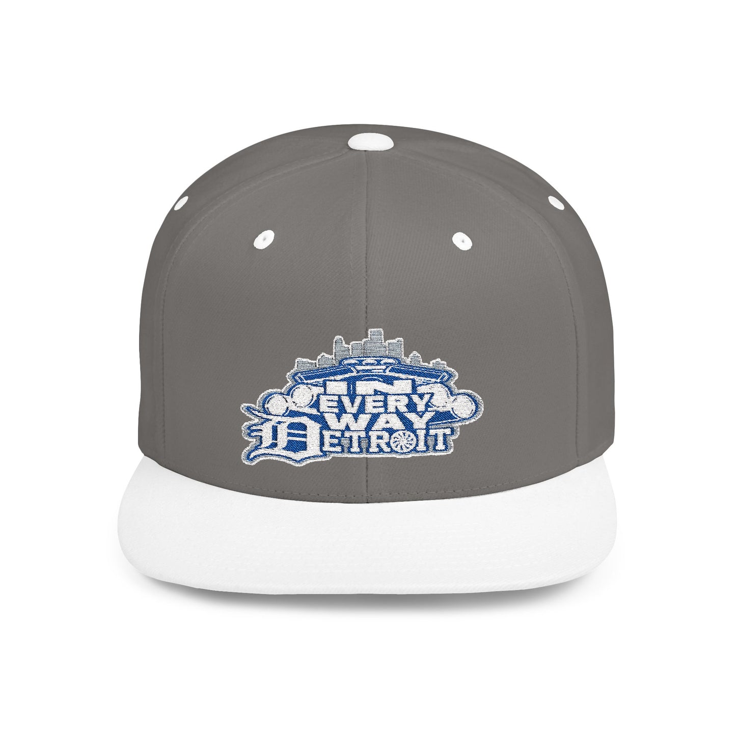 IN EVERY WAY DETROIT Flat Bill Snapback