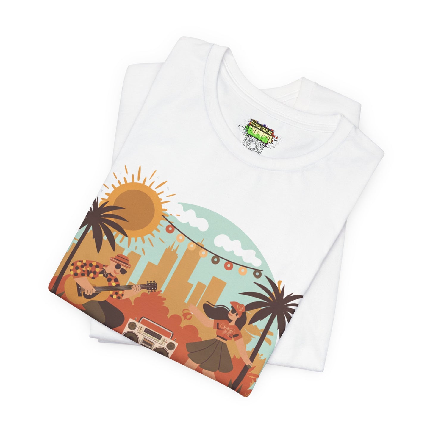 Detroit 313 Summer Retro Tee - Unisex Jersey Short Sleeve T-Shirt for City Lovers, Travel Enthusiasts, Casual Wear, Gifts, Summer Vibes