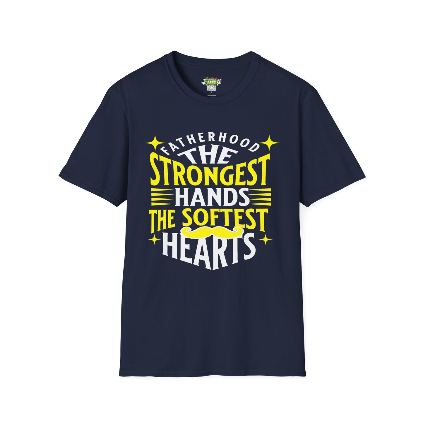 Fatherhood T-Shirt, Softstyle Tee for Dads, Gifts for Father's Day, Casual Wear, Unique Men’s Apparel, Family Celebration Top