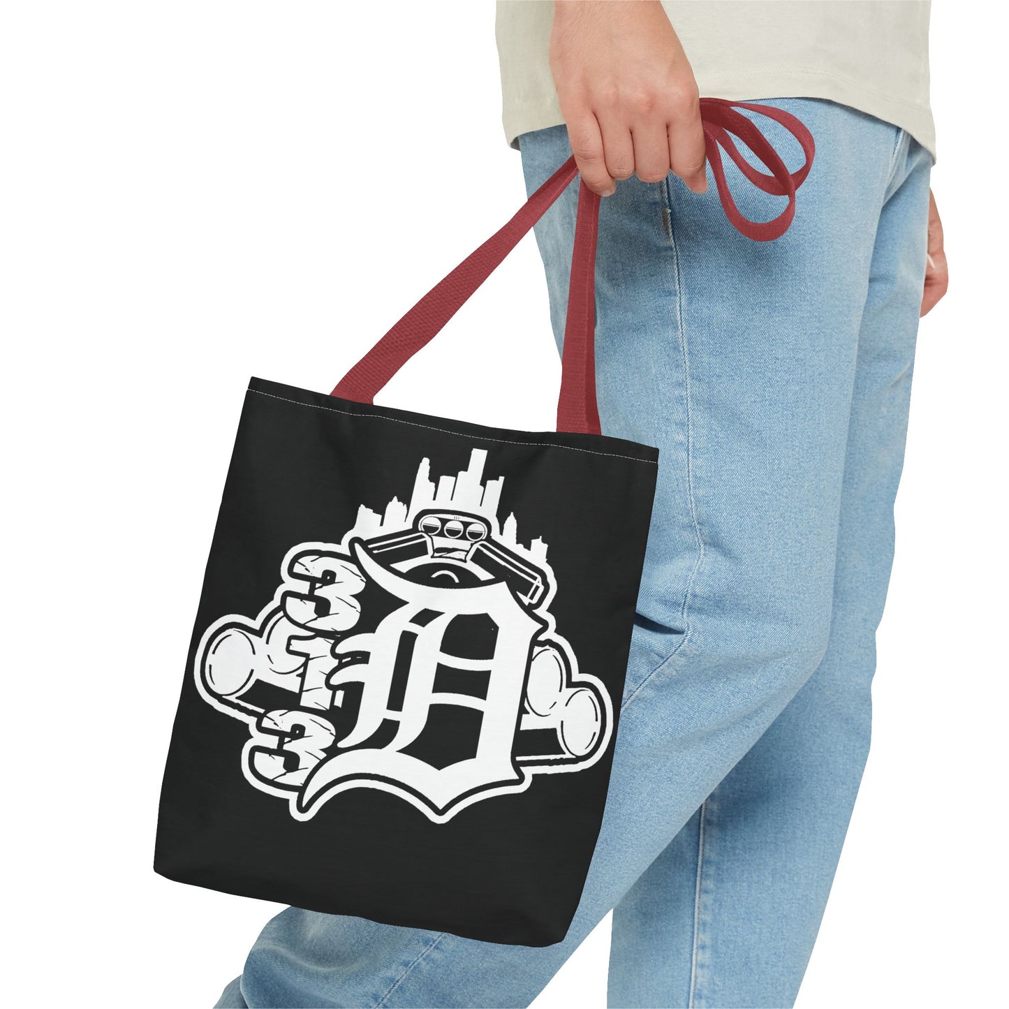Big Pipes 313 detroit Tote Bag (AOP)
