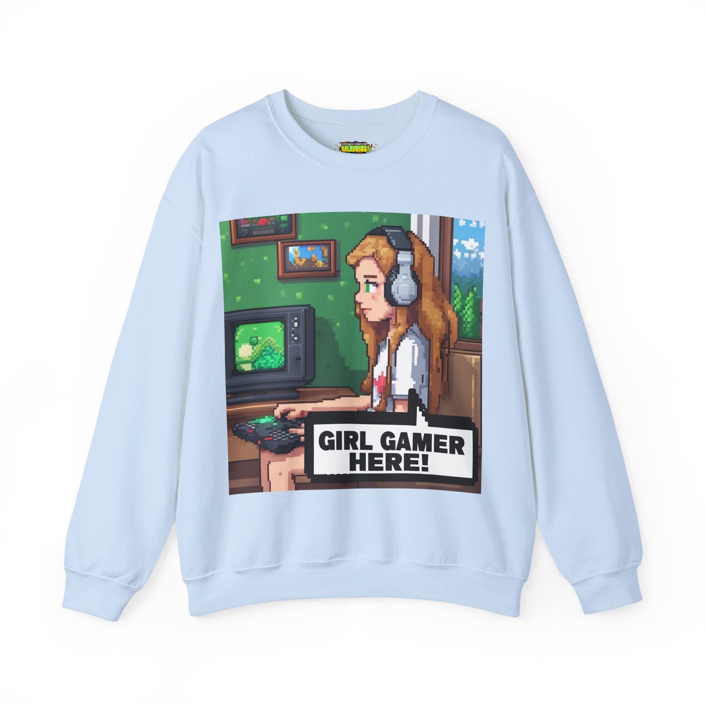 Retro Gamer Sweatshirt | Cozy Crewneck for Gaming Lovers, Video Game Gift, Casual Wear, Unisex Apparel, Perfect for Gamers