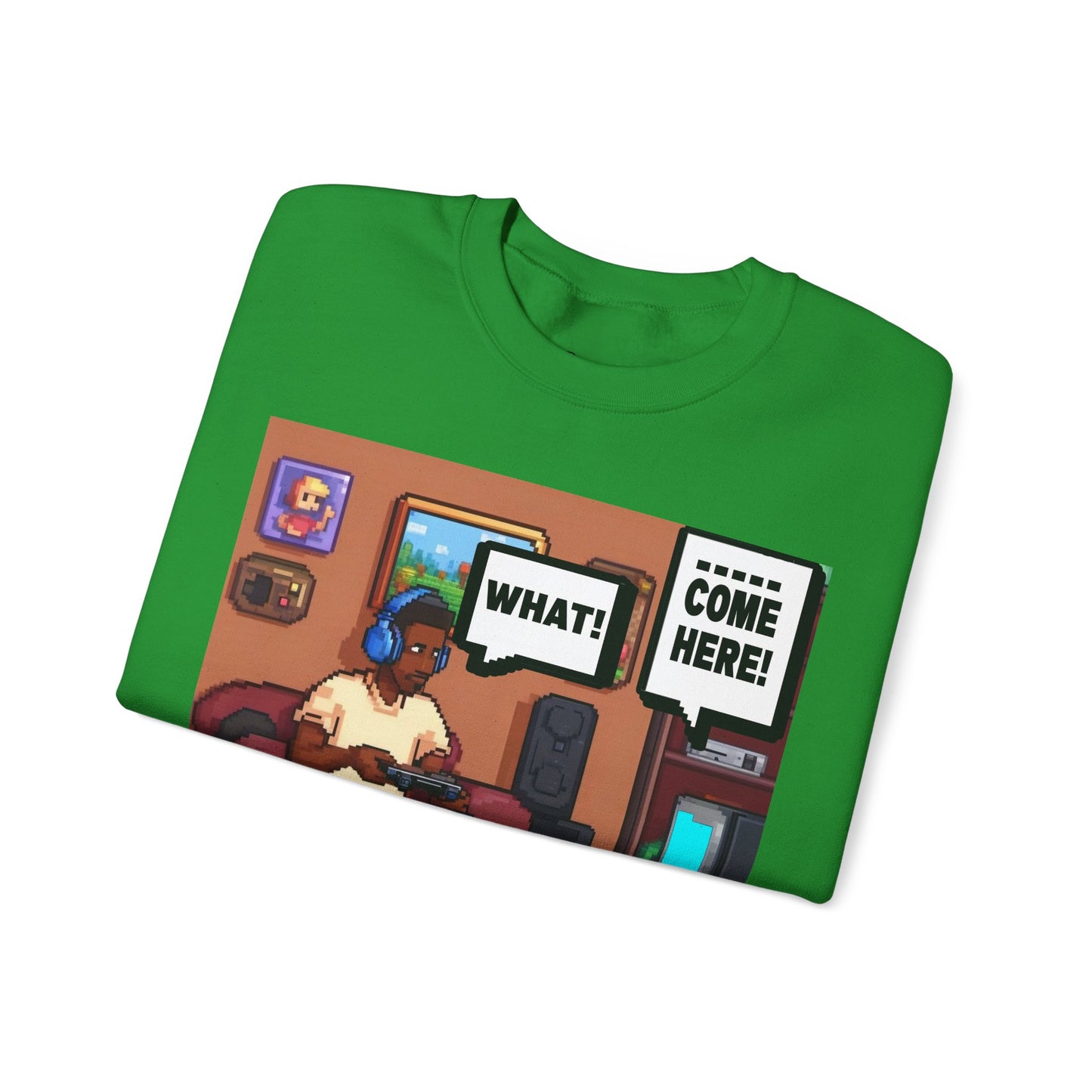 I'm trying to play the game Crewneck Sweatshirt