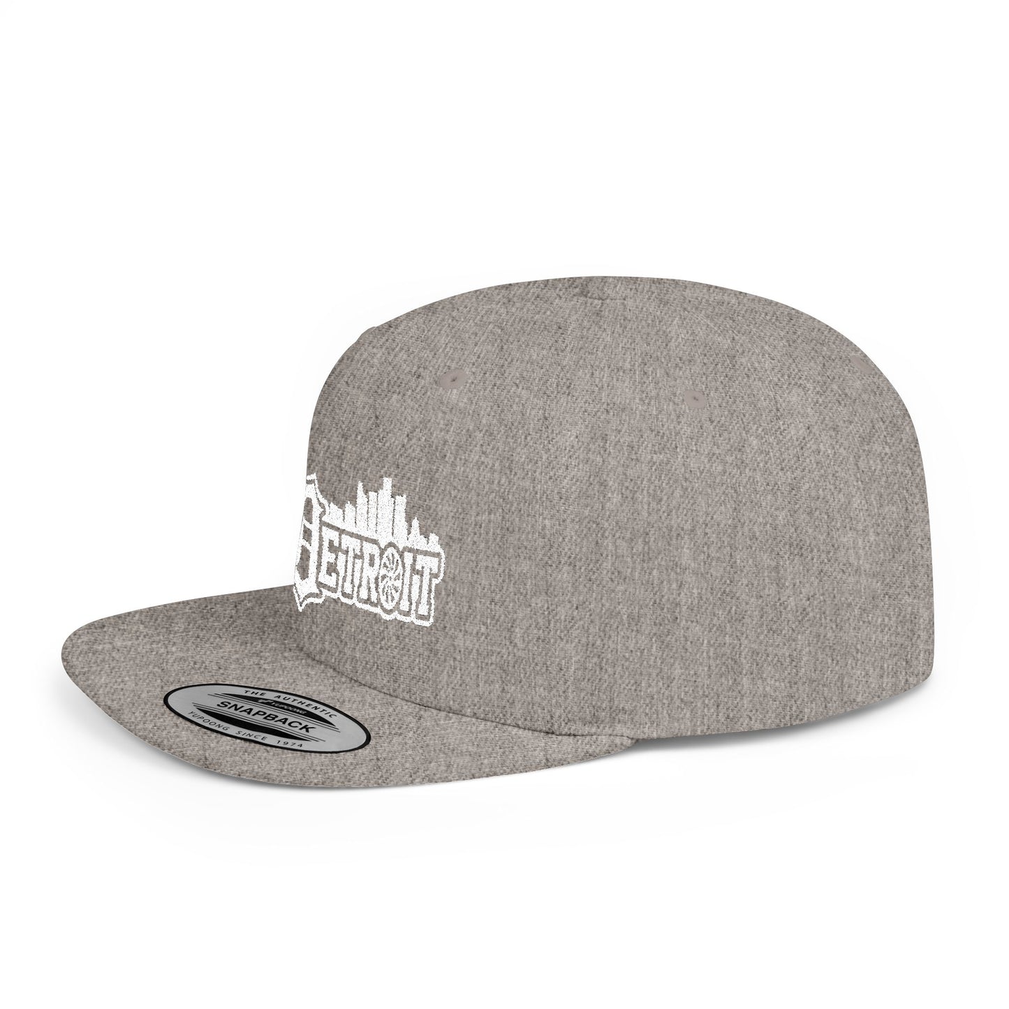 Big pipes detroit Flat Bill Snapback