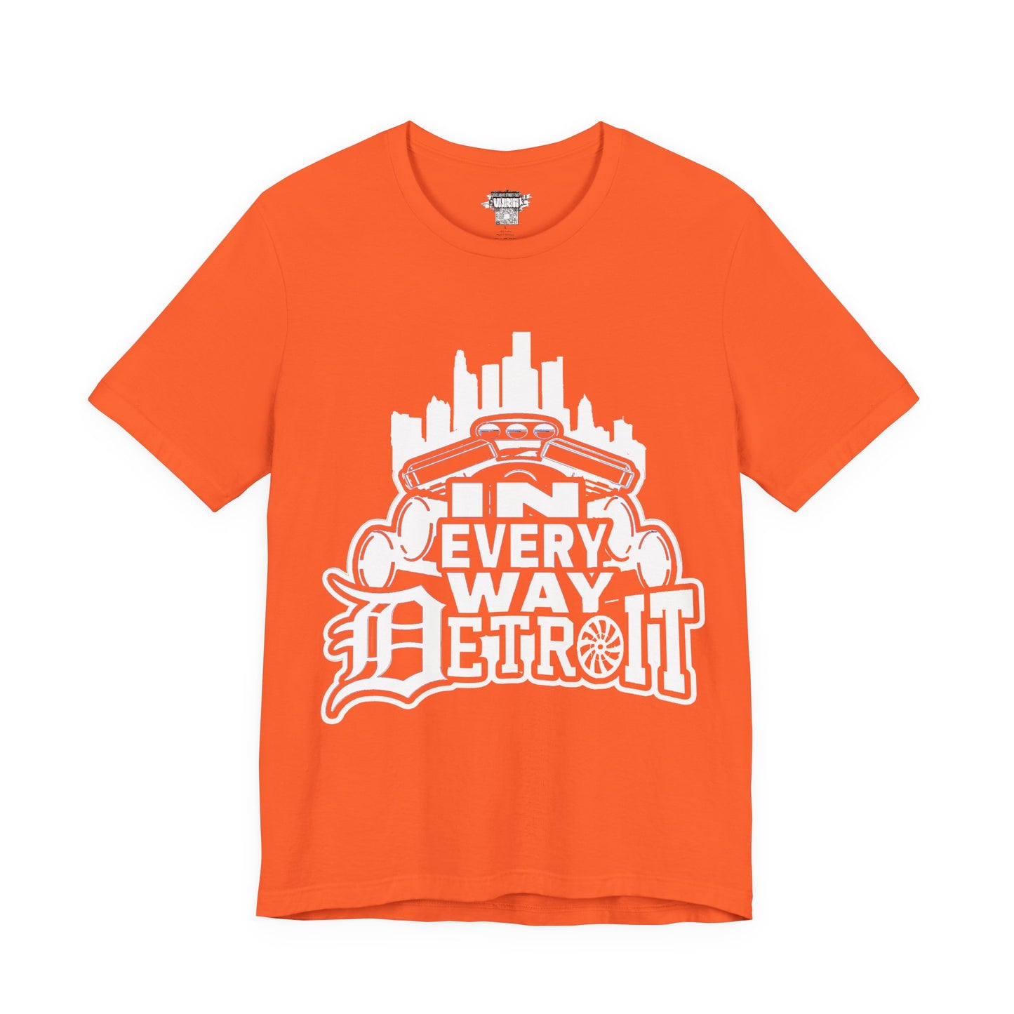 Detroit Big Pipes Unisex Tee, City Pride Shirt, Automotive Enthusiast Top, Casual Wear, Gift for Detroit Lovers