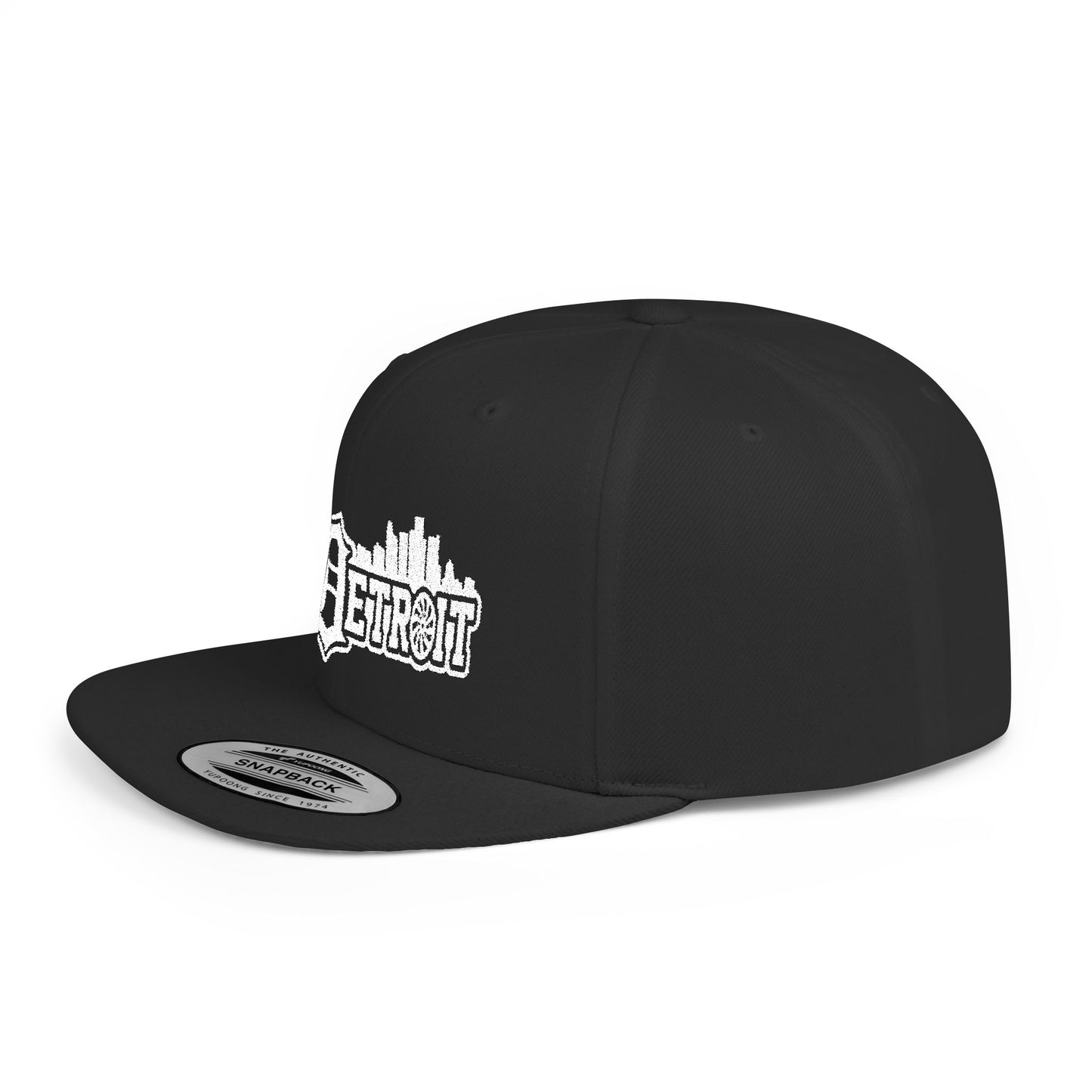 Big pipes detroit Flat Bill Snapback