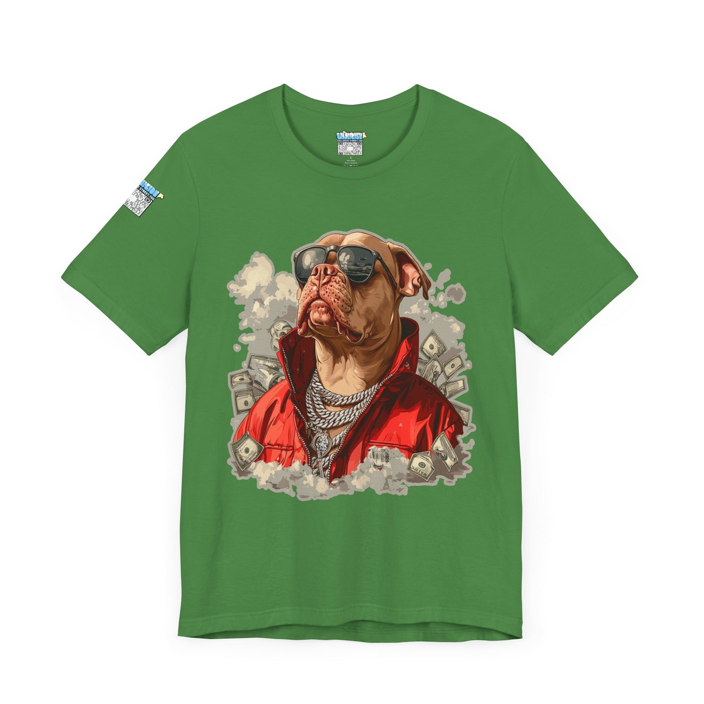 Cool Dog Swagger Tee - Stylish Pet Lover Shirt, Hip Hop Animal Art, Unisex Graphic T-Shirt, Gift for Dog Lovers, Trendy Everyday Wear