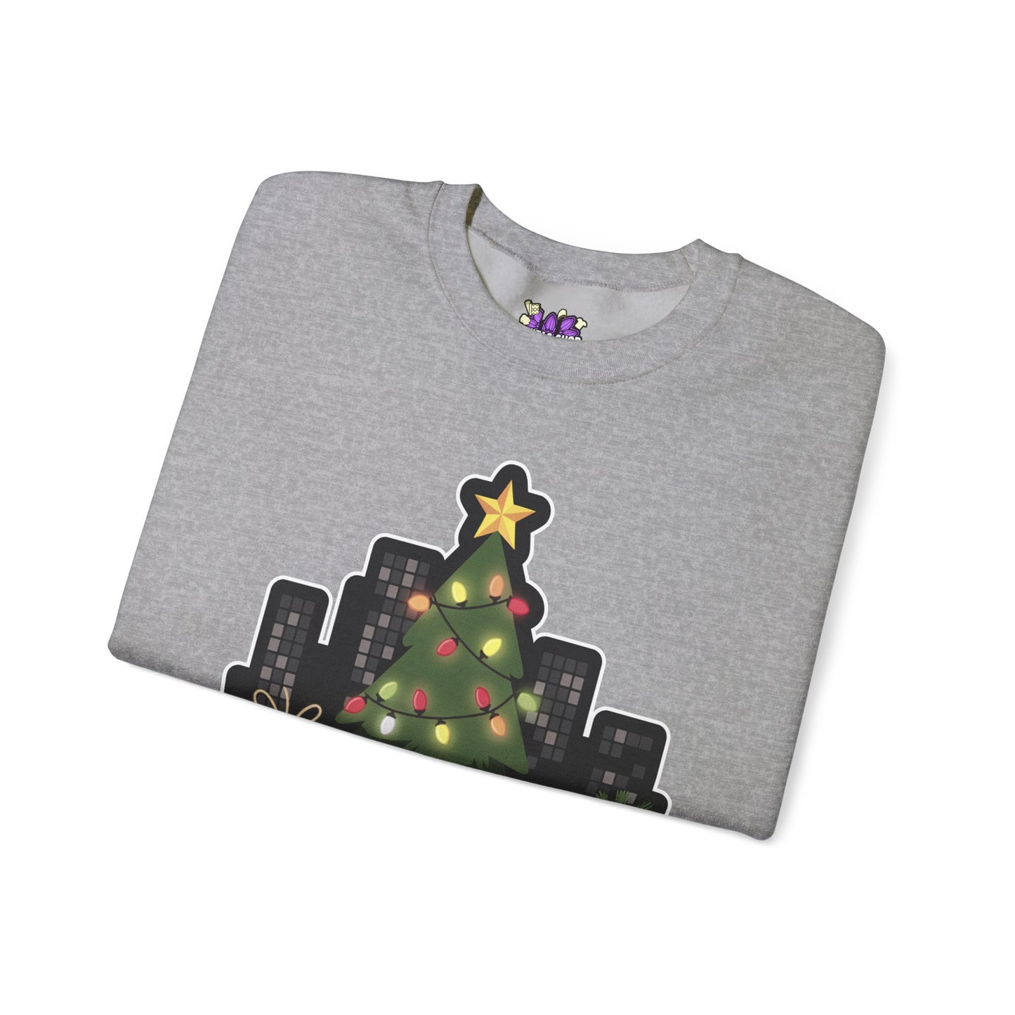 Detroit Christmas Crewneck Sweatshirt