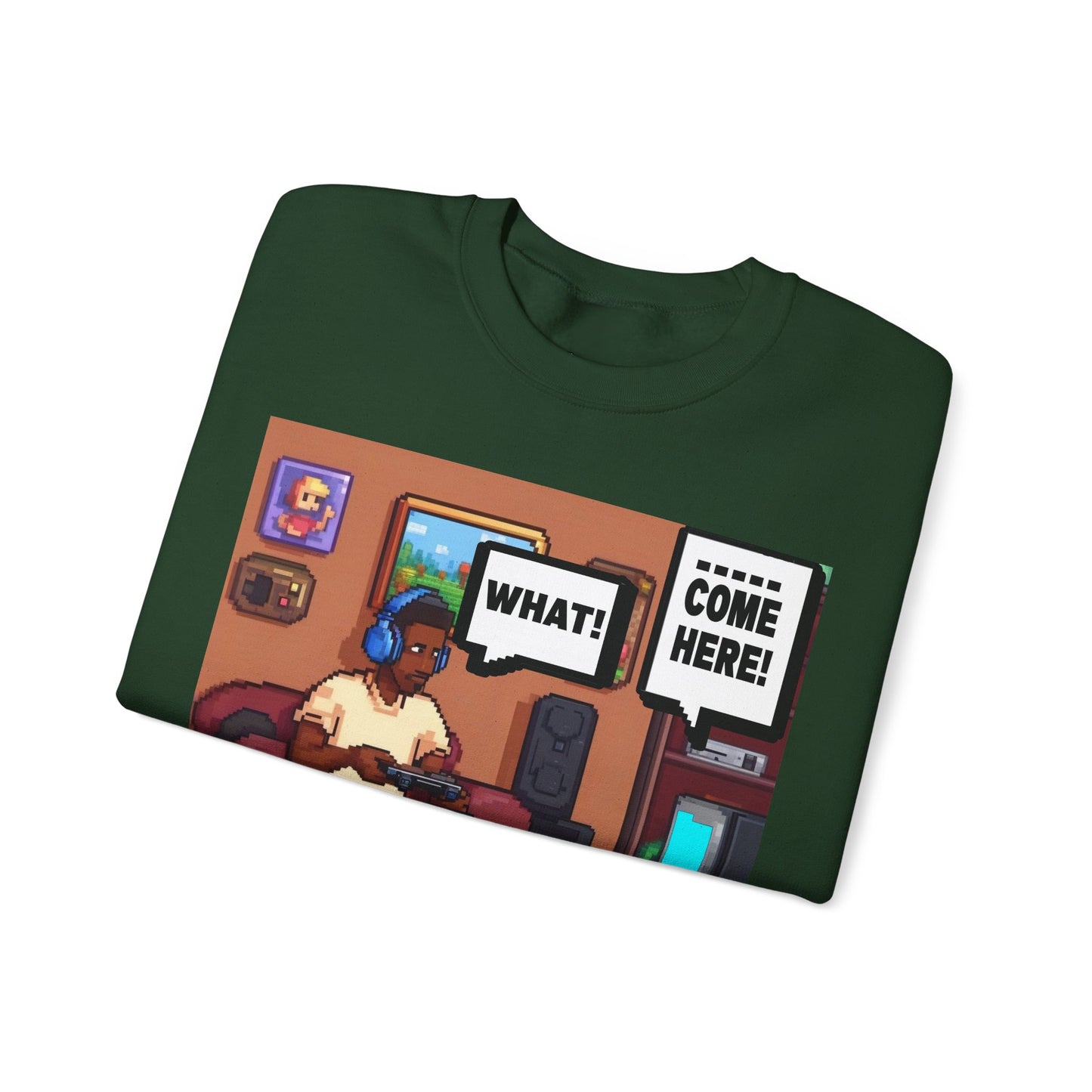I'm trying to play the game Crewneck Sweatshirt
