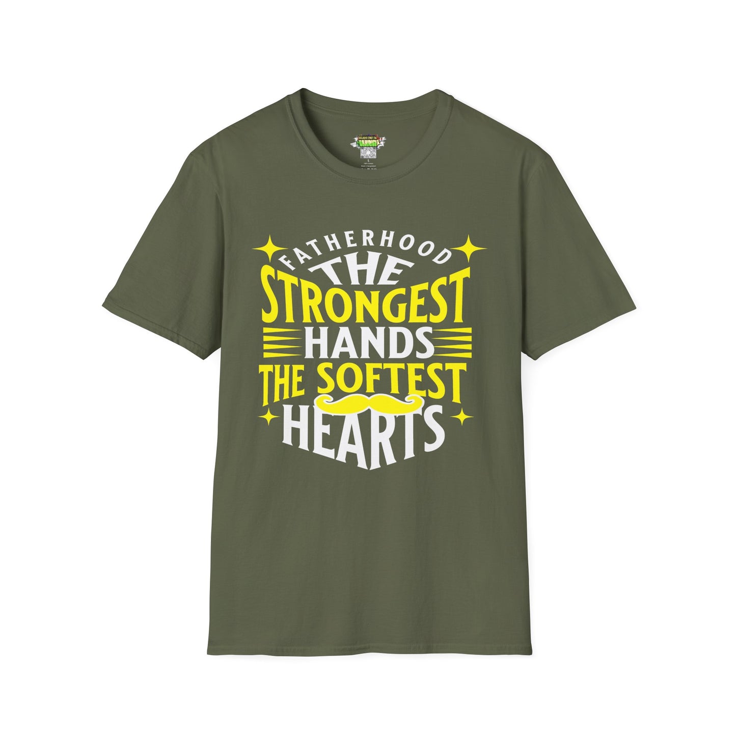 Fatherhood T-Shirt, Softstyle Tee for Dads, Gifts for Father's Day, Casual Wear, Unique Men’s Apparel, Family Celebration Top