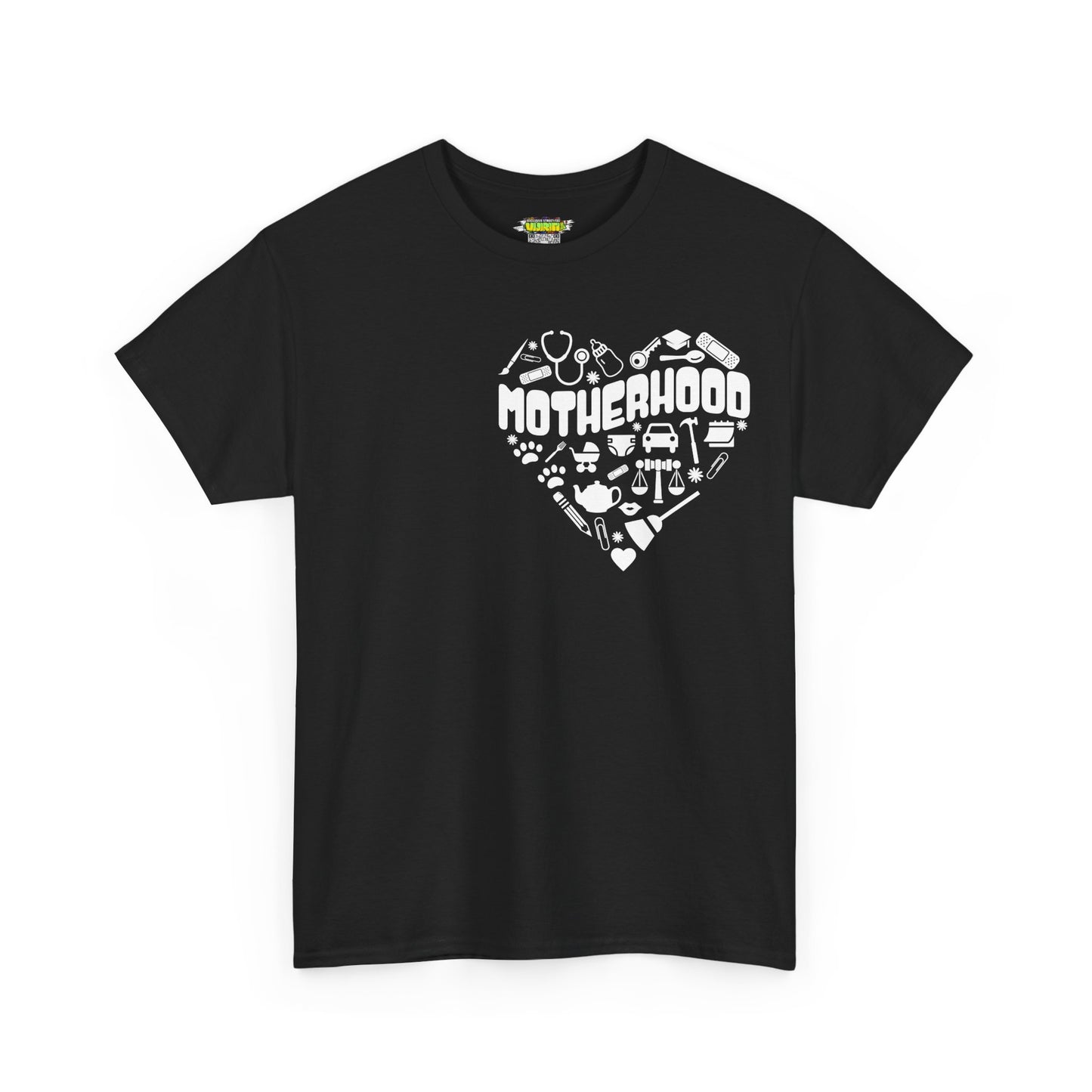 Heart of Motherhood Tee - Perfect Gift for Moms, Mother's Day Shirt, Mom Life, Unisex Cotton Tee, Love for Mothers