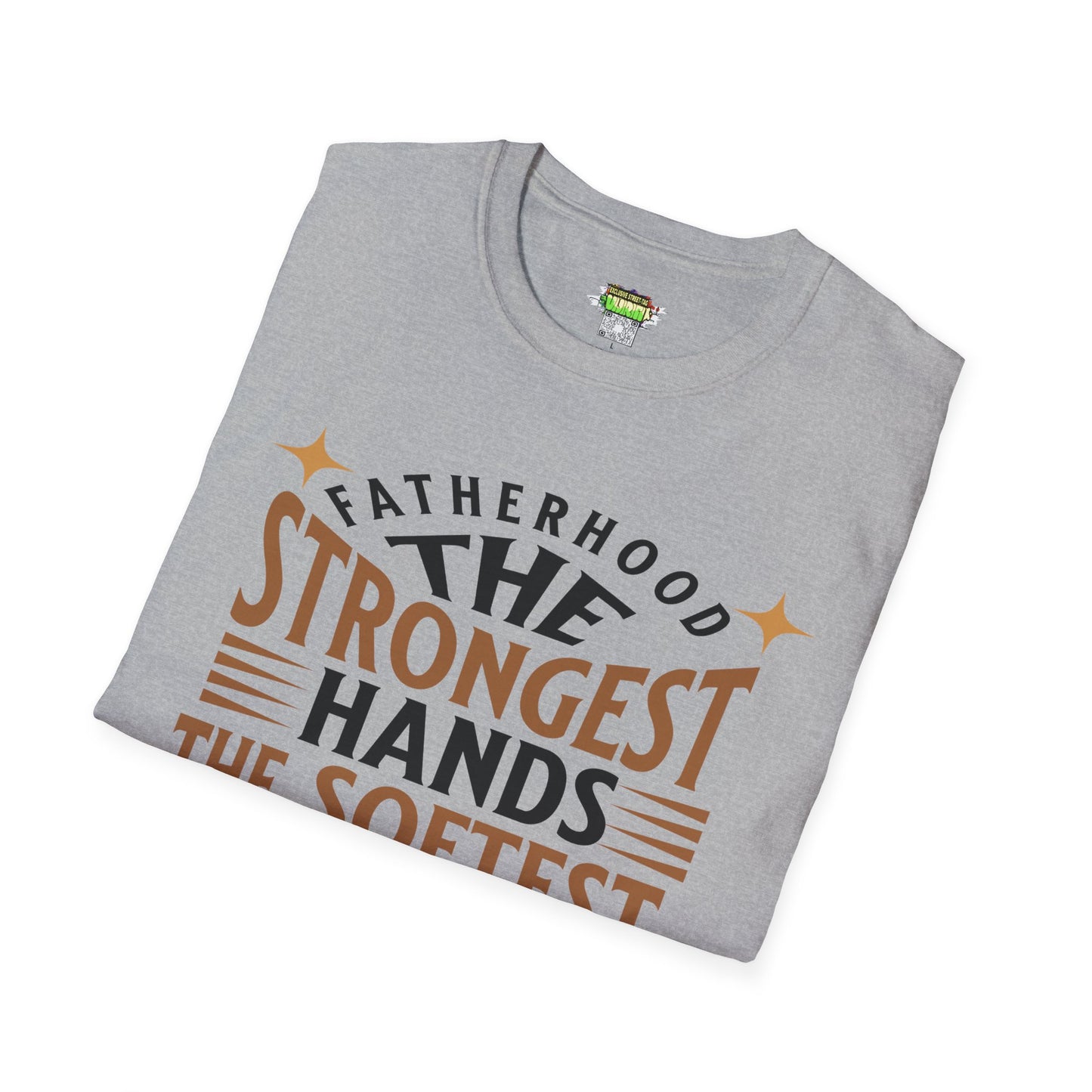 Fatherhood T-Shirt, Softstyle Tee for Dads, Gifts for Father's Day, Casual Wear, Unique Men’s Apparel, Family Celebration Top