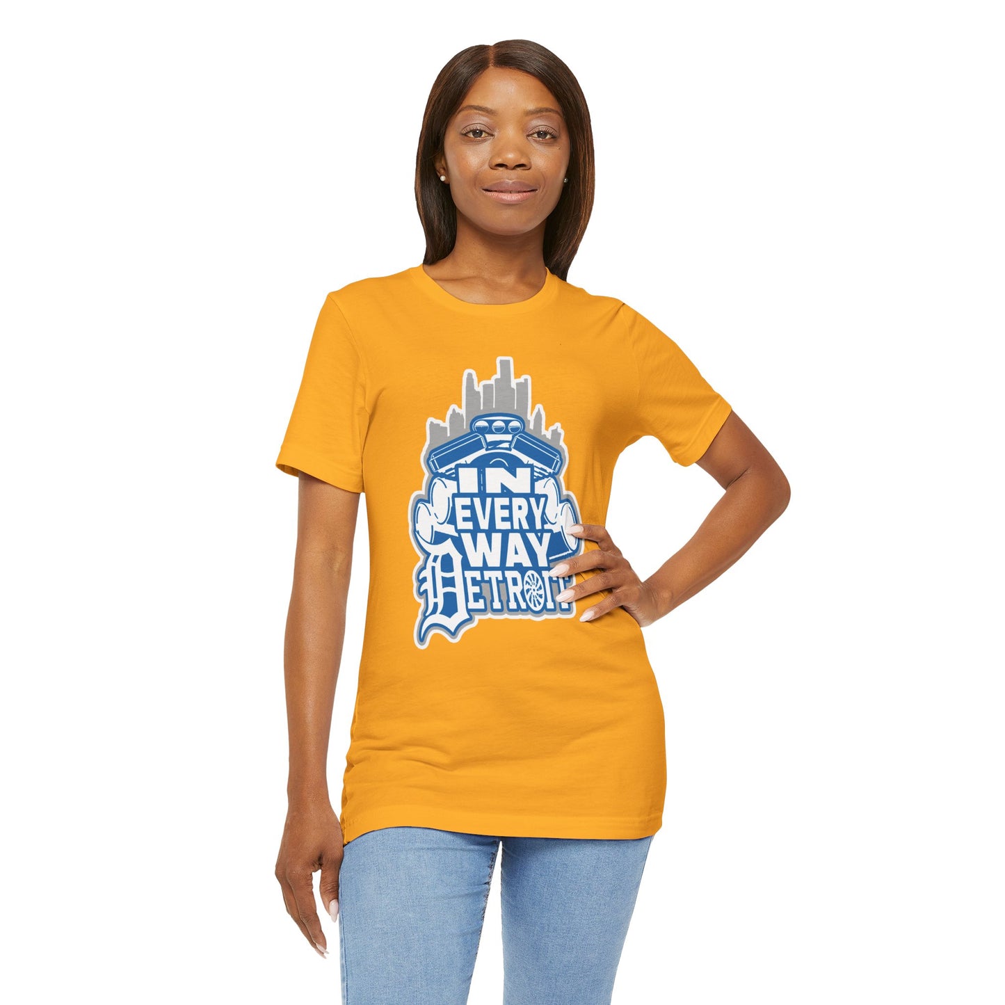 In every way detroit Lions Color tee