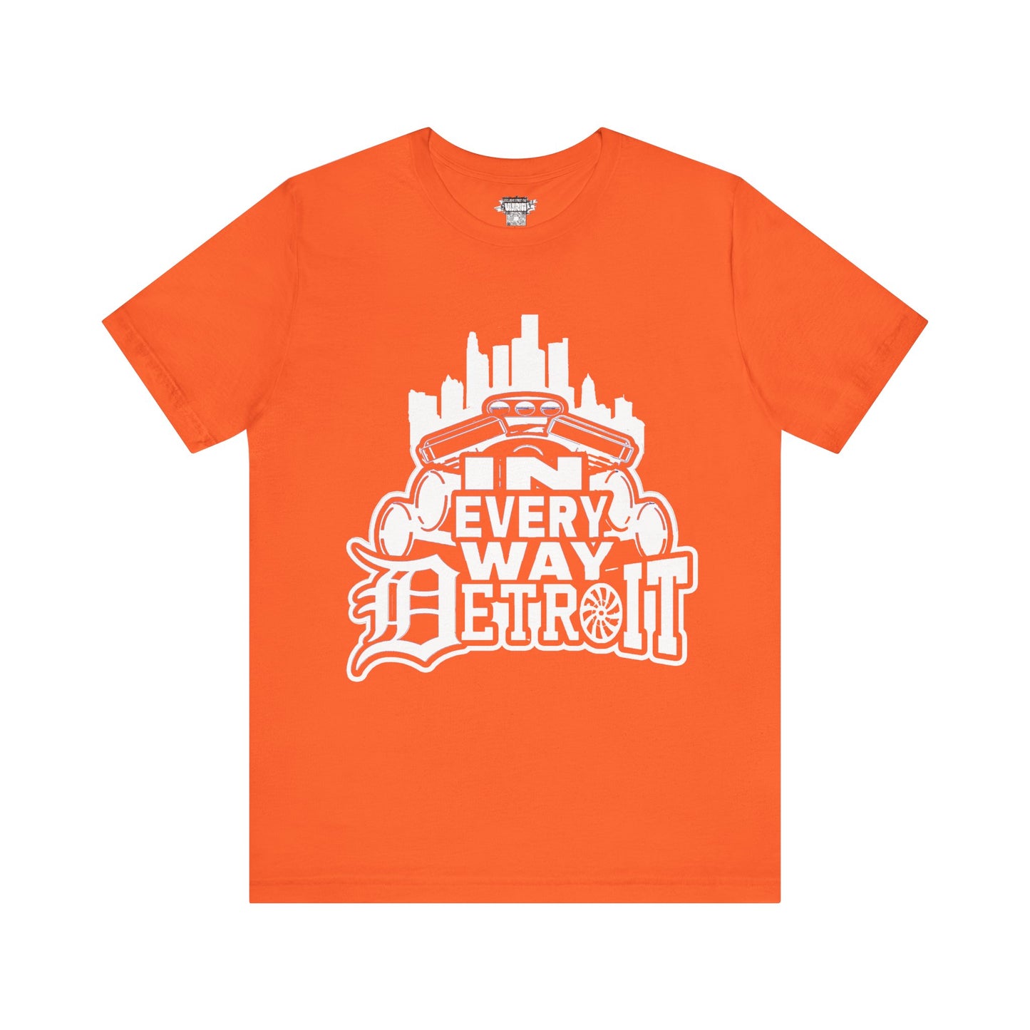 Detroit Big Pipes Unisex Tee, City Pride Shirt, Automotive Enthusiast Top, Casual Wear, Gift for Detroit Lovers
