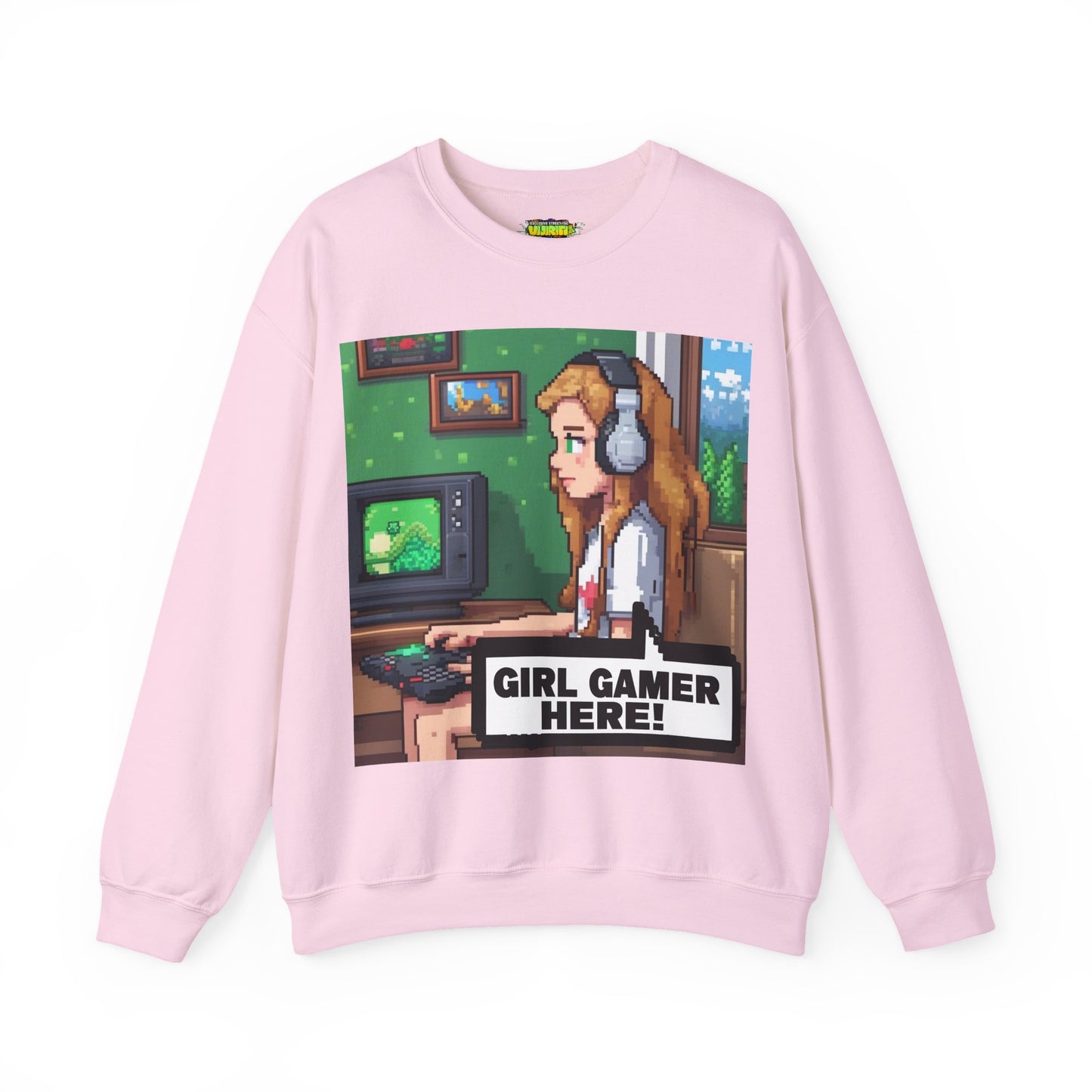 Retro Gamer Sweatshirt | Cozy Crewneck for Gaming Lovers, Video Game Gift, Casual Wear, Unisex Apparel, Perfect for Gamers