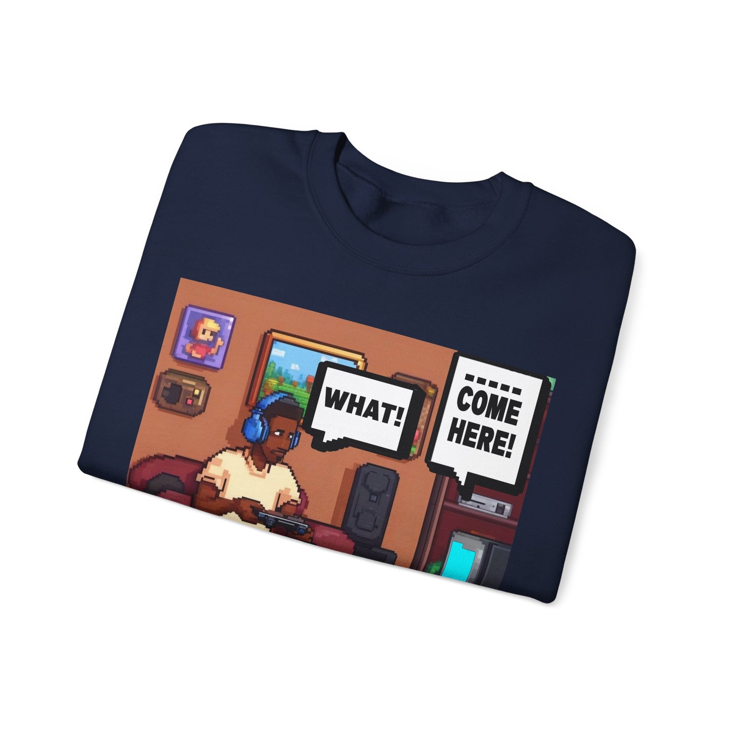 I'm trying to play the game Crewneck Sweatshirt