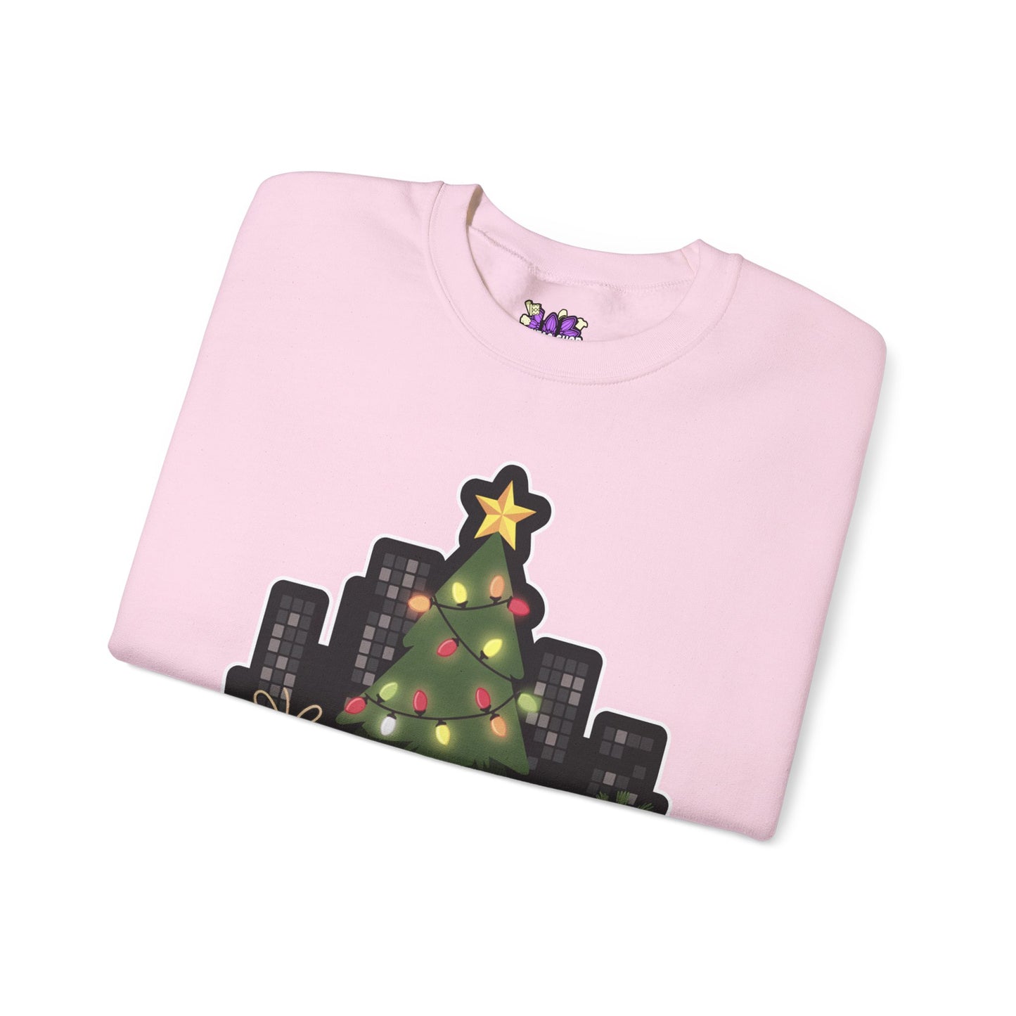 Detroit Christmas Crewneck Sweatshirt