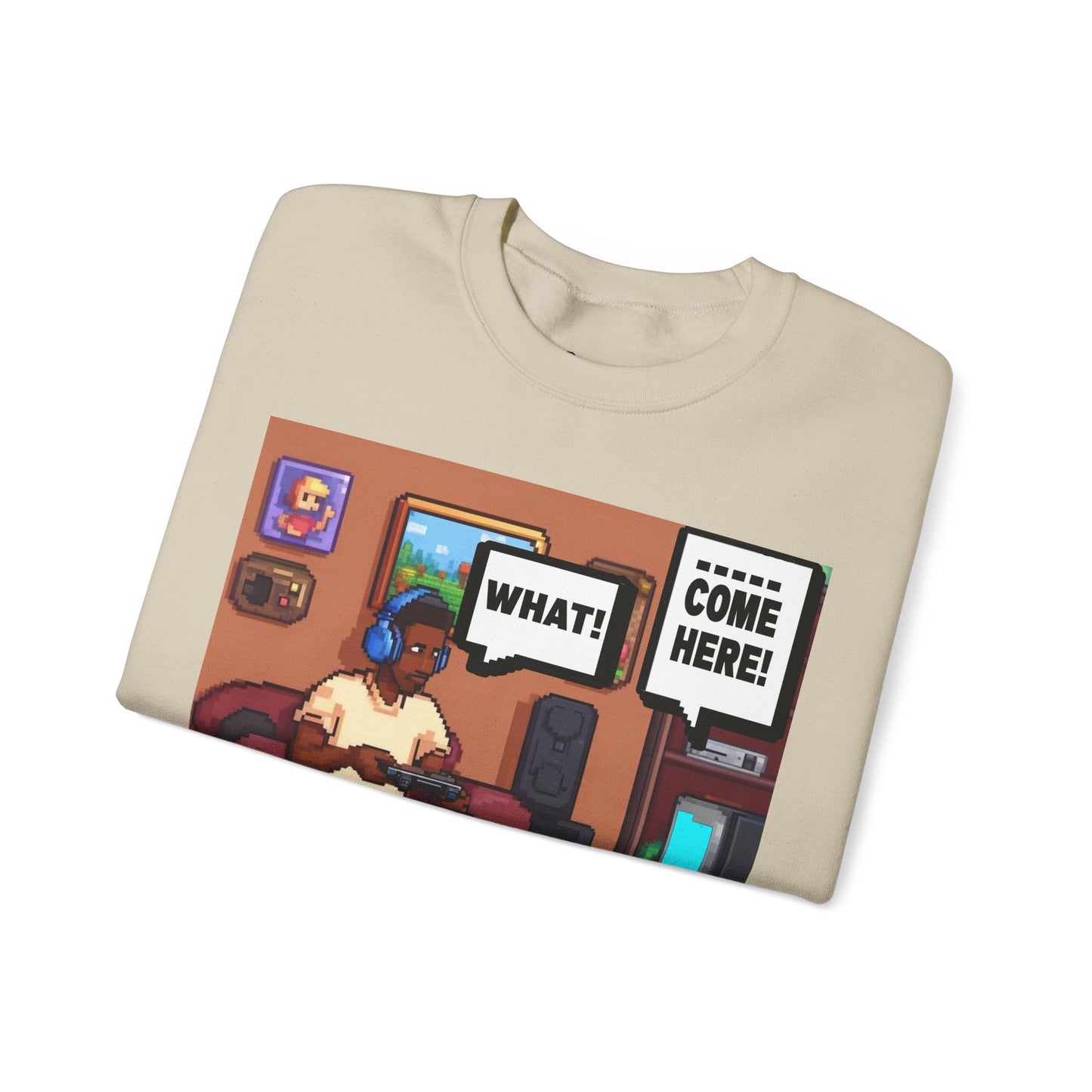 I'm trying to play the game Crewneck Sweatshirt