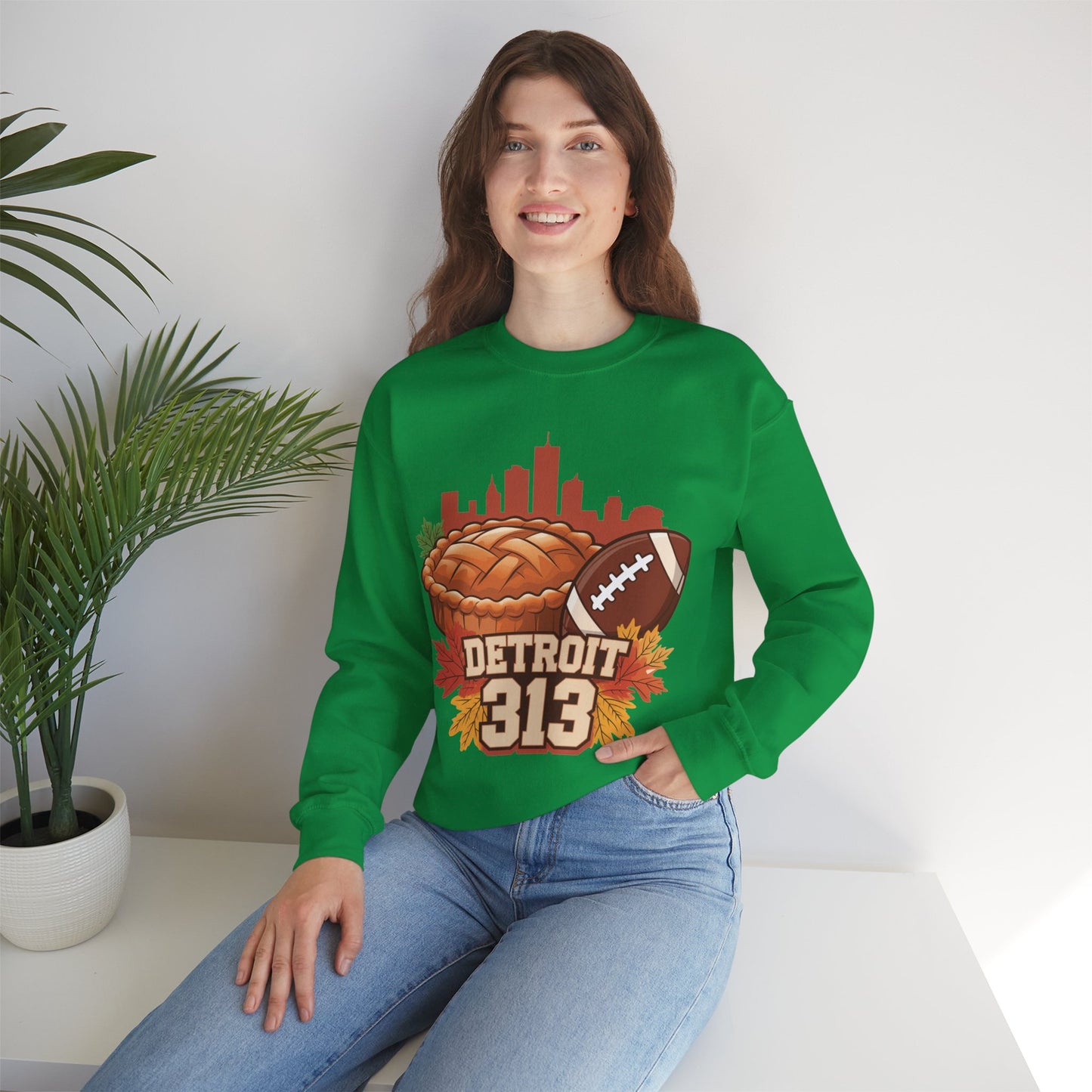 Detroit Fall Crewneck Sweatshirt