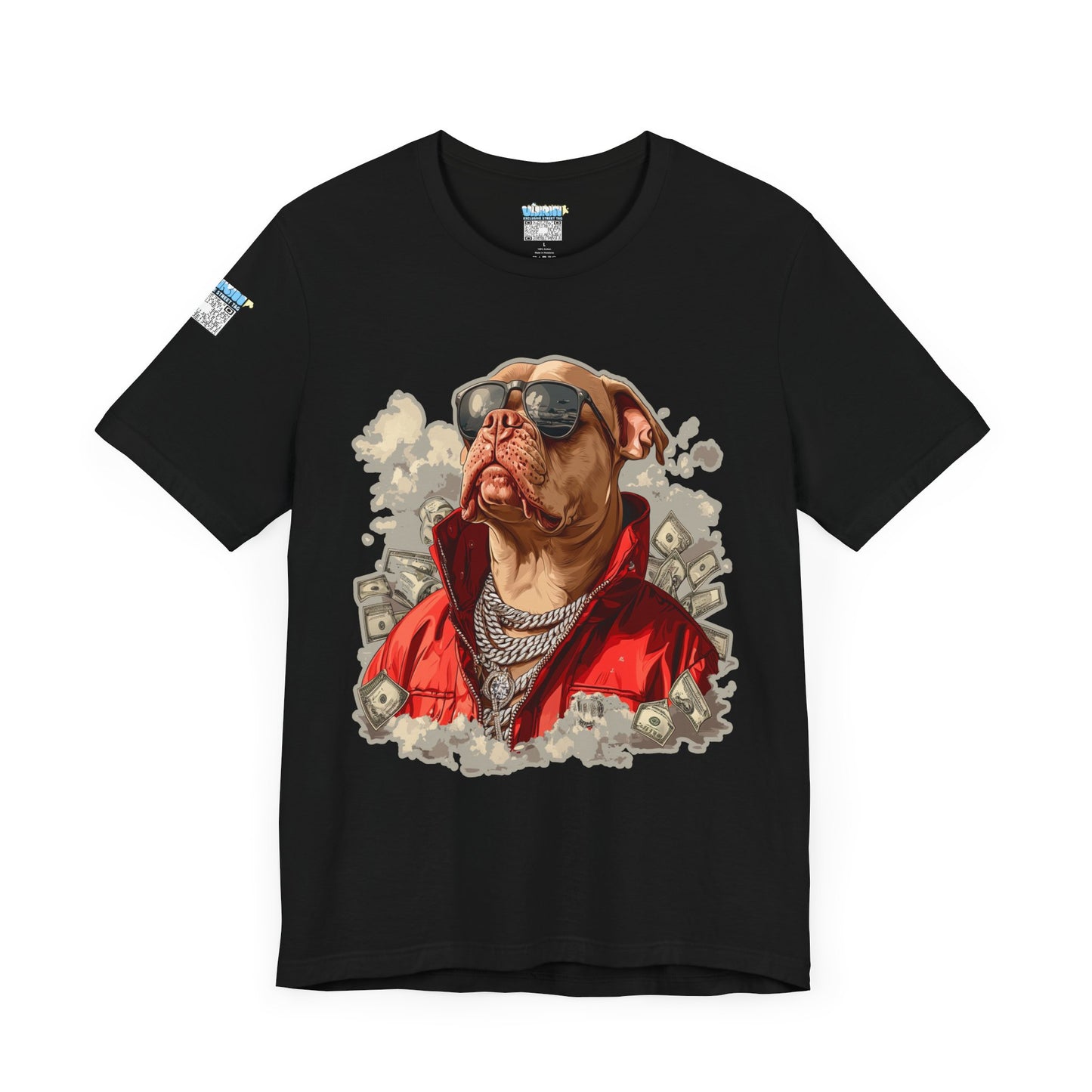 Cool Dog Swagger Tee - Stylish Pet Lover Shirt, Hip Hop Animal Art, Unisex Graphic T-Shirt, Gift for Dog Lovers, Trendy Everyday Wear