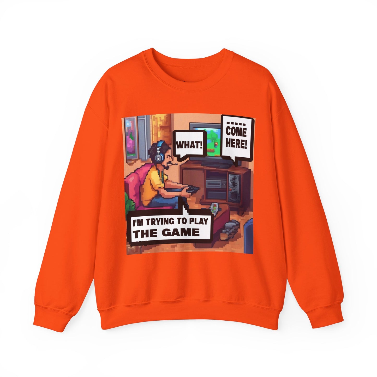 I'm trying to play the game 3 Crewneck Sweatshirt