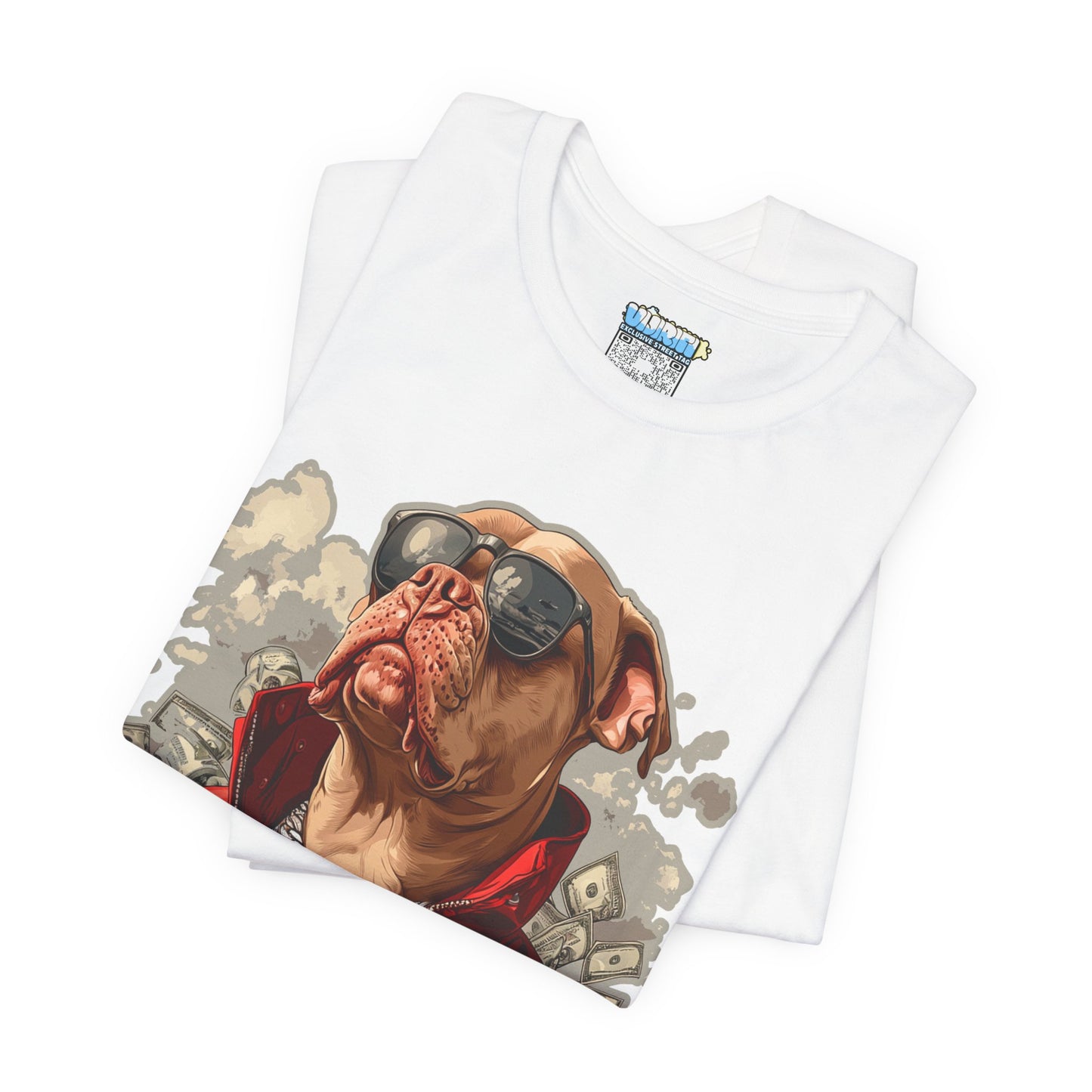 Cool Dog Swagger Tee - Stylish Pet Lover Shirt, Hip Hop Animal Art, Unisex Graphic T-Shirt, Gift for Dog Lovers, Trendy Everyday Wear