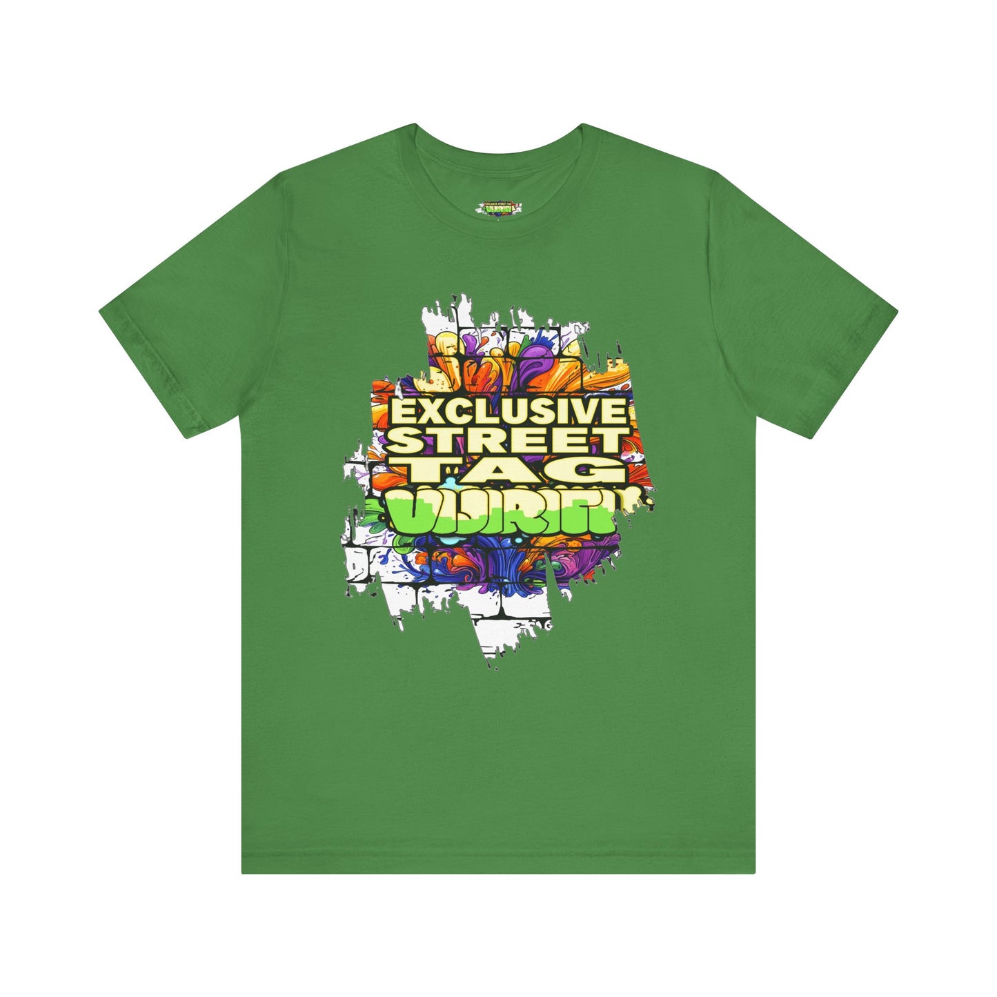 Exclusive Street Tag Unisex Tee, Urban Graphic Shirt, Cool Casual Wear, Streetwear, Gift for Skateboarders, Everyday Style