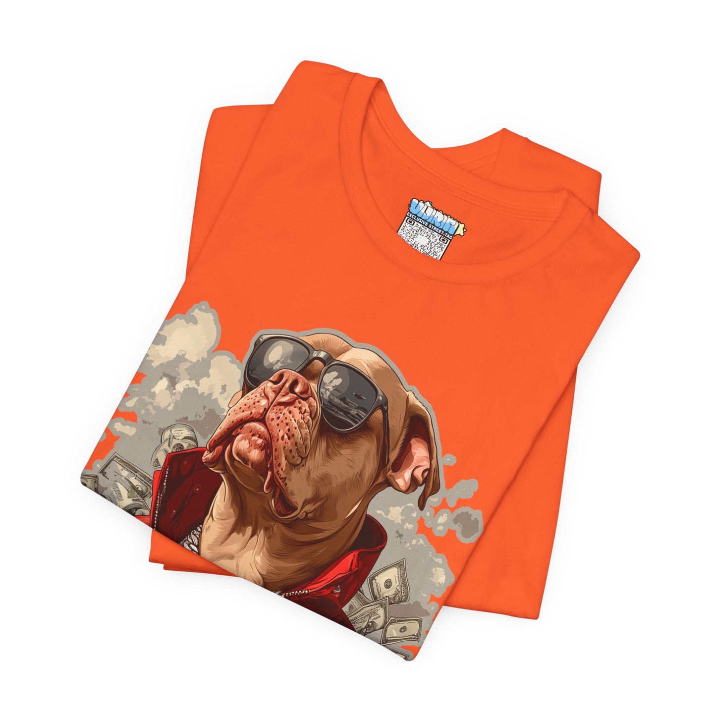 Cool Dog Swagger Tee - Stylish Pet Lover Shirt, Hip Hop Animal Art, Unisex Graphic T-Shirt, Gift for Dog Lovers, Trendy Everyday Wear