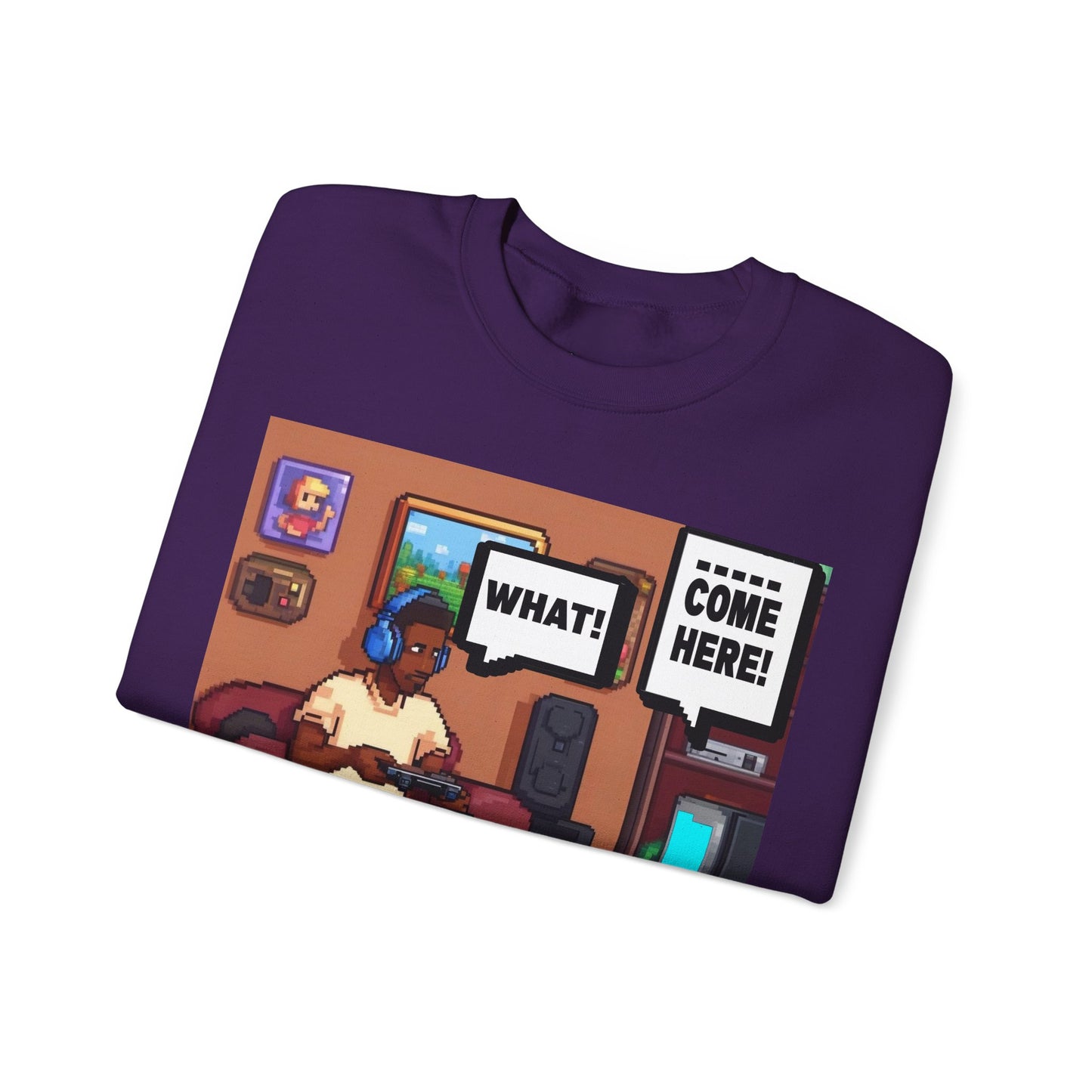 I'm trying to play the game Crewneck Sweatshirt