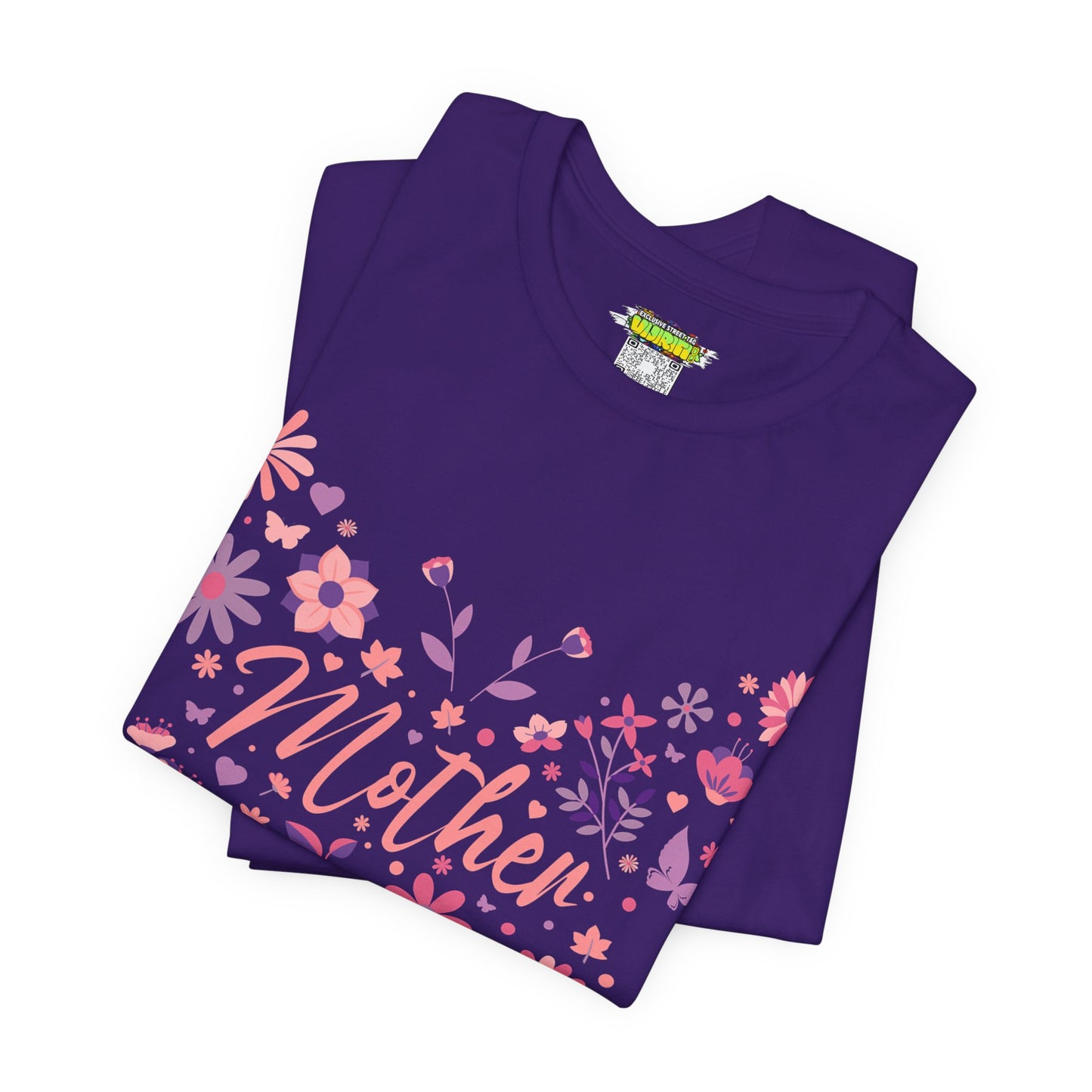 Butterfly Mother T-Shirt, Unisex Tee for Mom, Floral Gift, Birthday Present, Mother's Day Apparel, Cute Butterfly Design