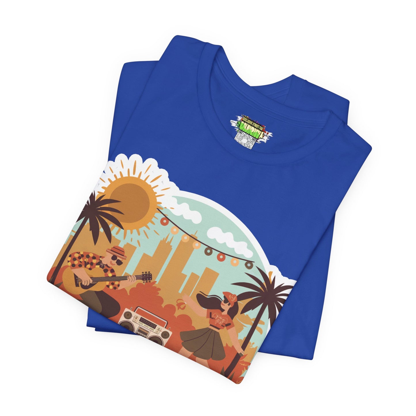 Detroit 313 Summer Retro Tee - Unisex Jersey Short Sleeve T-Shirt for City Lovers, Travel Enthusiasts, Casual Wear, Gifts, Summer Vibes