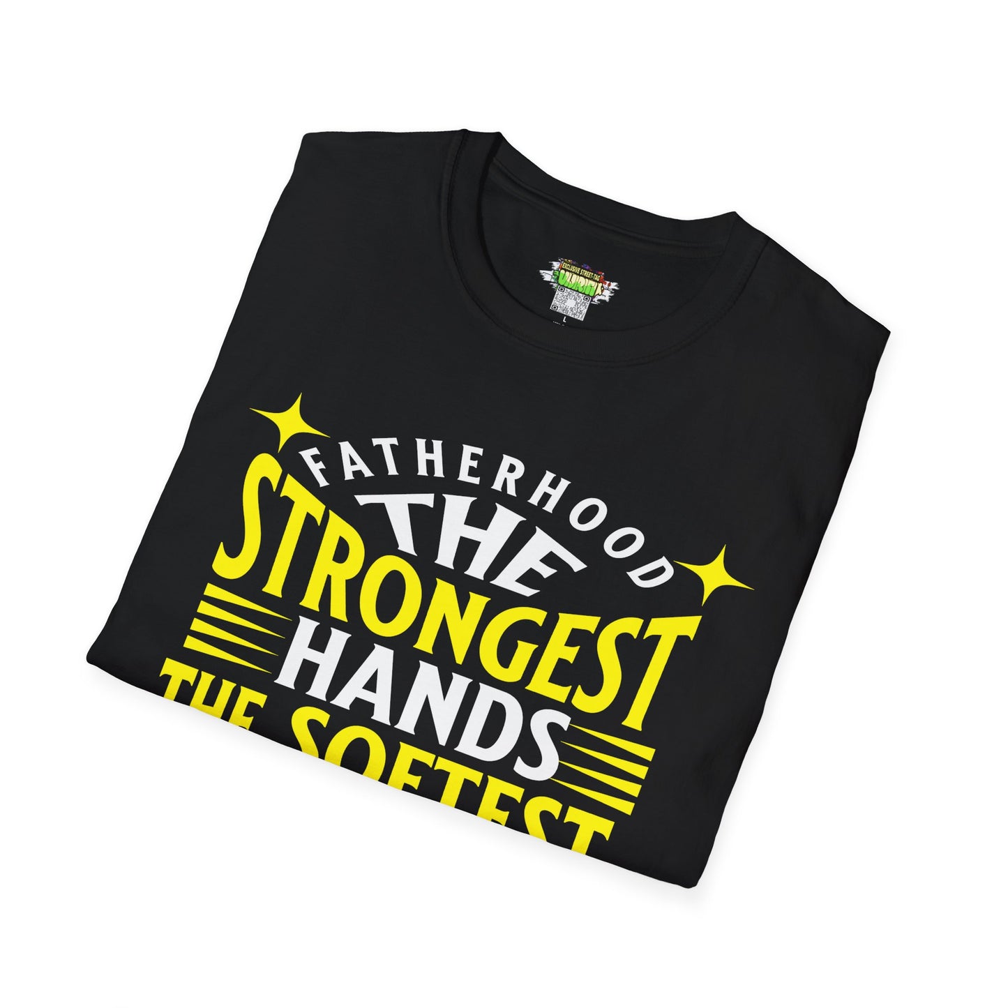 Fatherhood T-Shirt, Softstyle Tee for Dads, Gifts for Father's Day, Casual Wear, Unique Men’s Apparel, Family Celebration Top