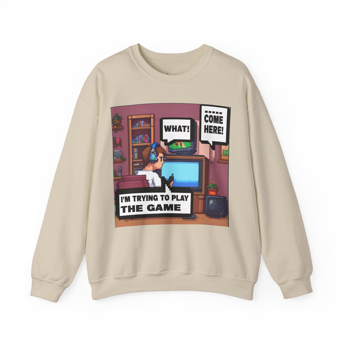 I'm trying to play the game v2 Crewneck Sweatshirt