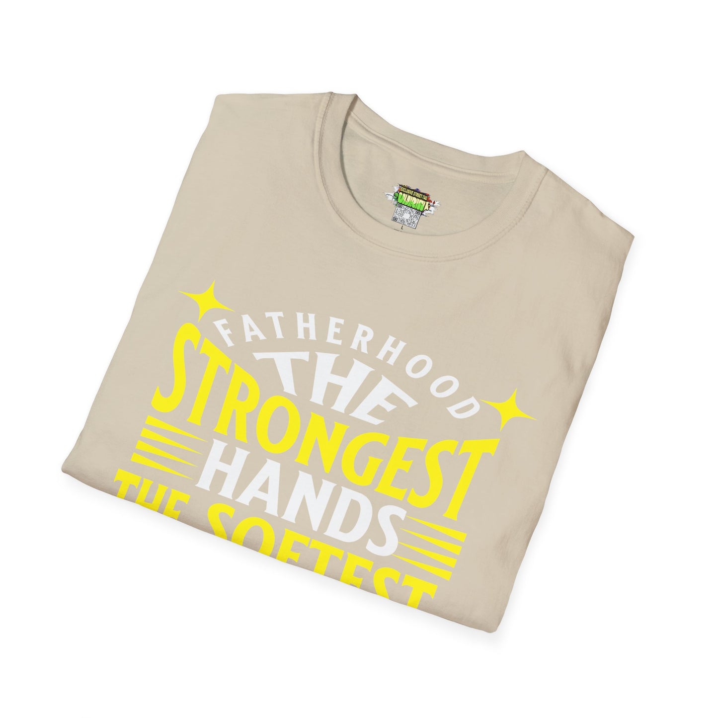 Fatherhood T-Shirt, Softstyle Tee for Dads, Gifts for Father's Day, Casual Wear, Unique Men’s Apparel, Family Celebration Top