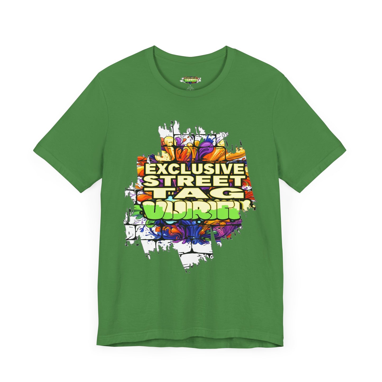 Exclusive Street Tag Unisex Tee, Urban Graphic Shirt, Cool Casual Wear, Streetwear, Gift for Skateboarders, Everyday Style