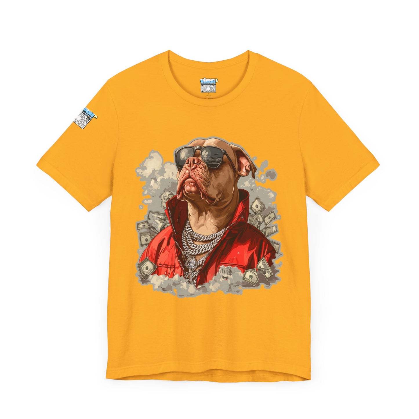 Cool Dog Swagger Tee - Stylish Pet Lover Shirt, Hip Hop Animal Art, Unisex Graphic T-Shirt, Gift for Dog Lovers, Trendy Everyday Wear