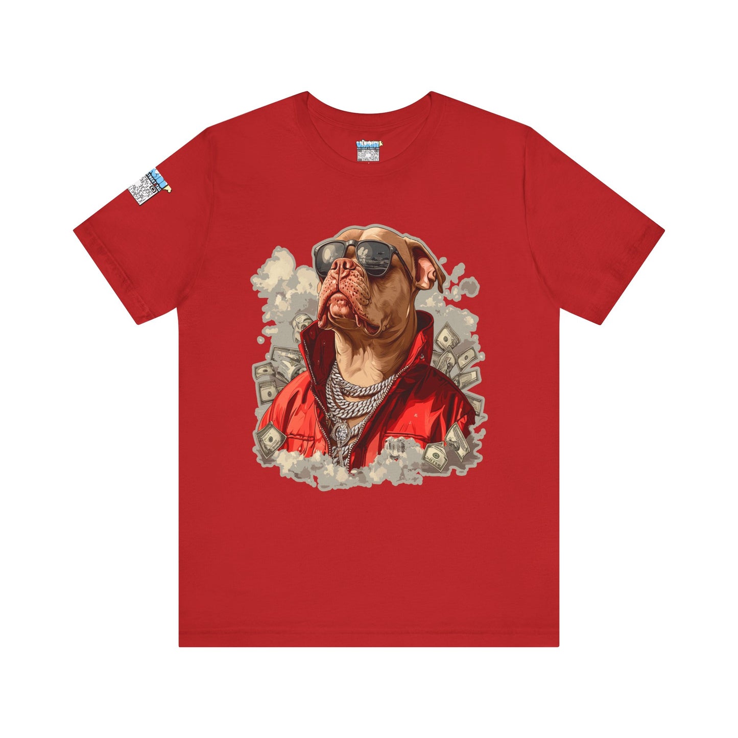 Cool Dog Swagger Tee - Stylish Pet Lover Shirt, Hip Hop Animal Art, Unisex Graphic T-Shirt, Gift for Dog Lovers, Trendy Everyday Wear