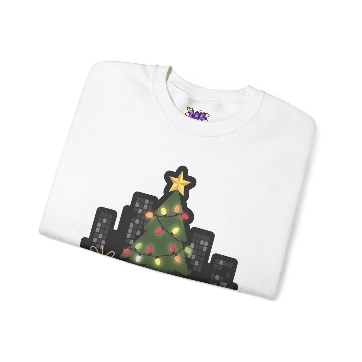 Detroit Christmas Crewneck Sweatshirt