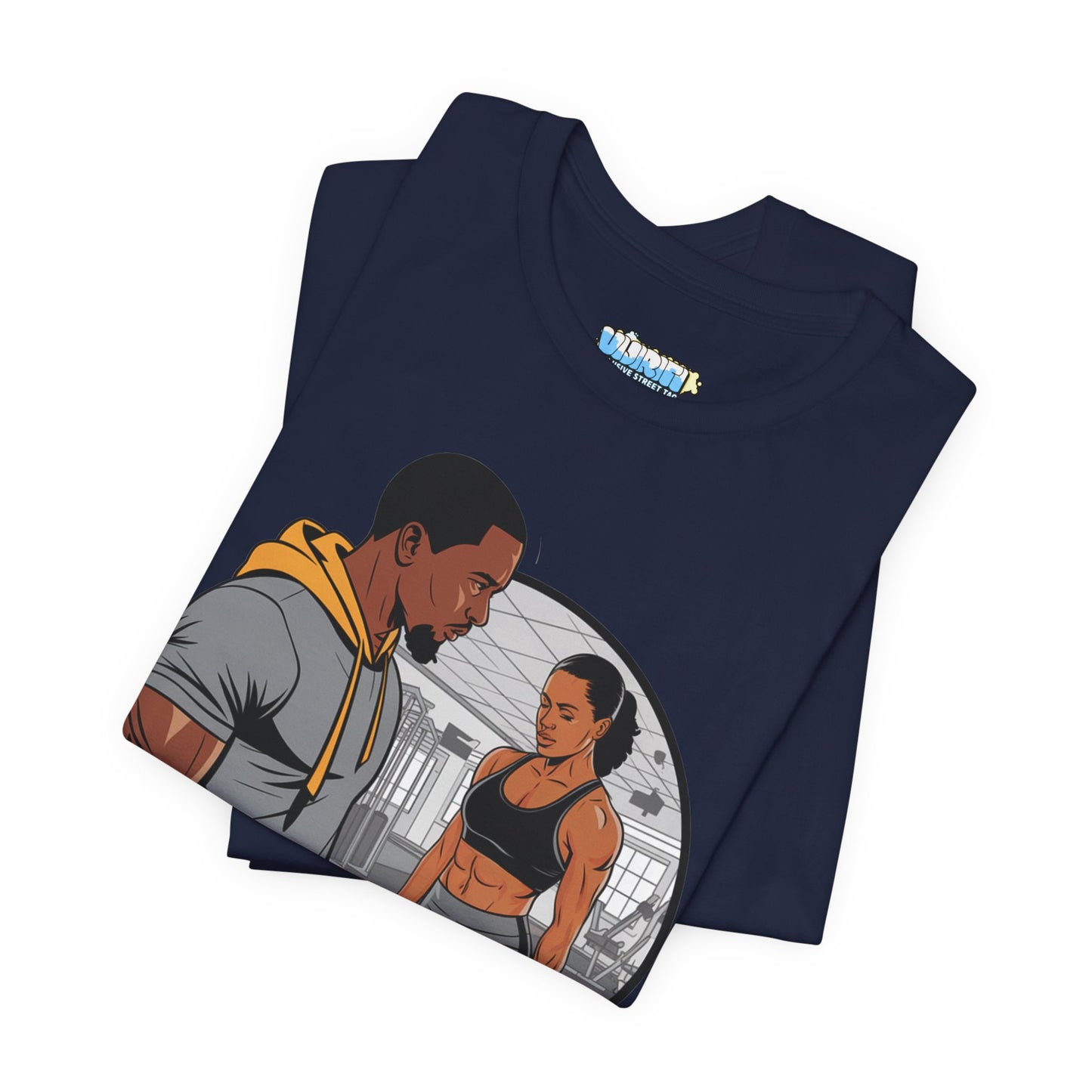 Gym Vibes Men's Jersey Tee - 'I’m a Man That Like the Girls That Be in the Gym'