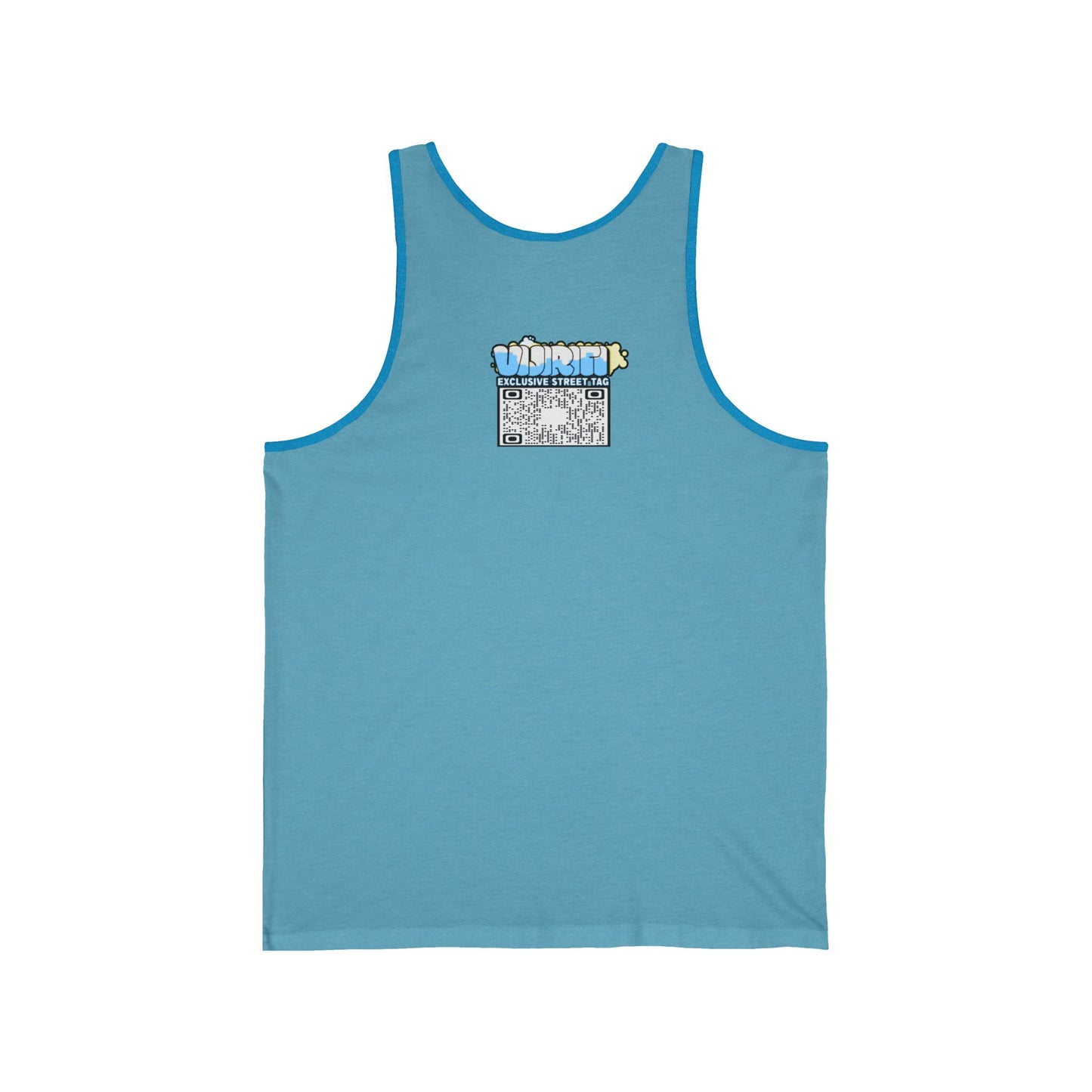 Funny Teddy Bear Bodybuilder Unisex Jersey Tank