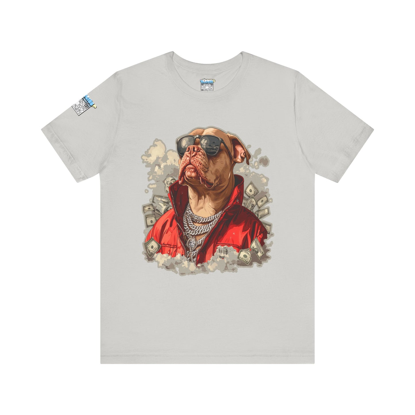 Cool Dog Swagger Tee - Stylish Pet Lover Shirt, Hip Hop Animal Art, Unisex Graphic T-Shirt, Gift for Dog Lovers, Trendy Everyday Wear