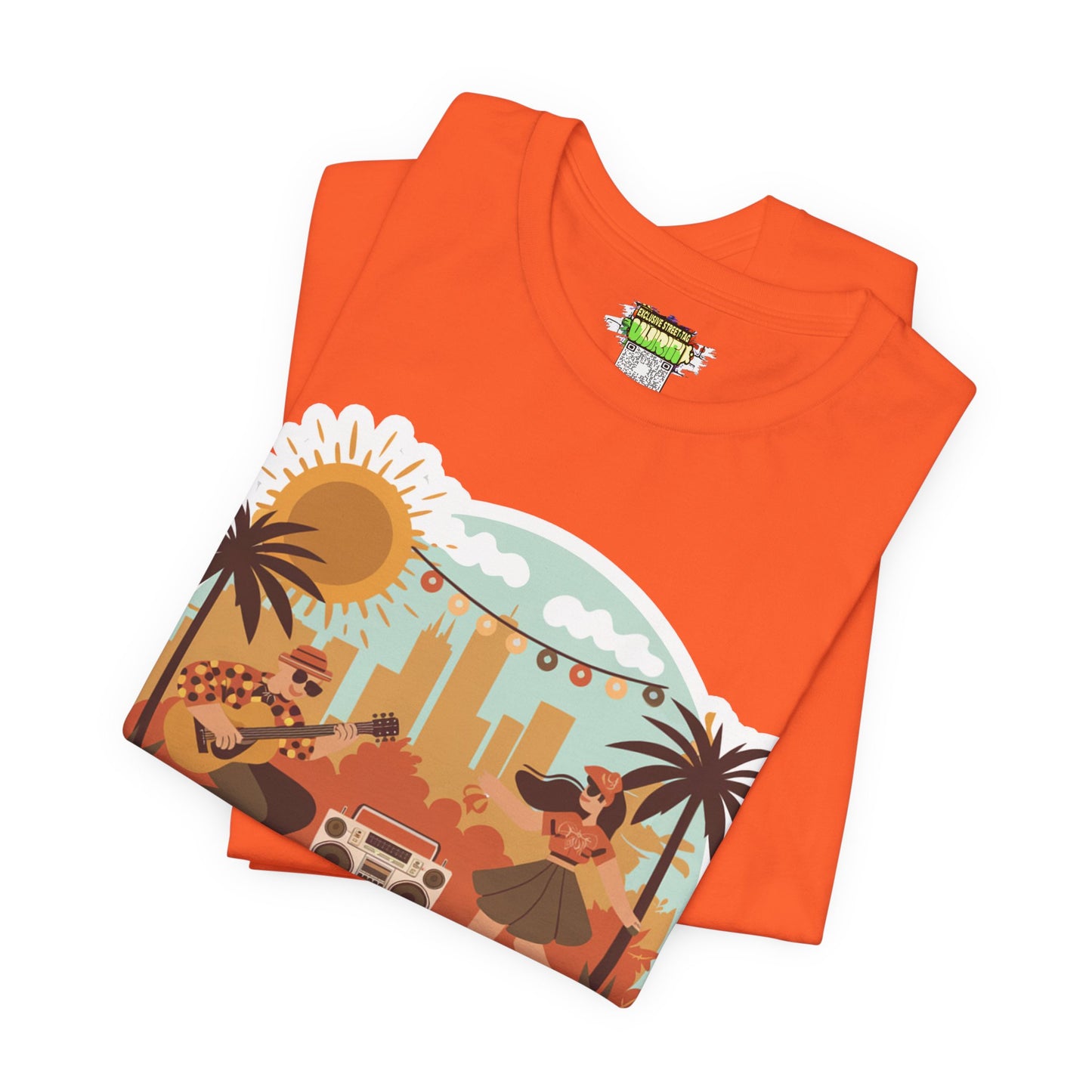 Detroit 313 Summer Retro Tee - Unisex Jersey Short Sleeve T-Shirt for City Lovers, Travel Enthusiasts, Casual Wear, Gifts, Summer Vibes