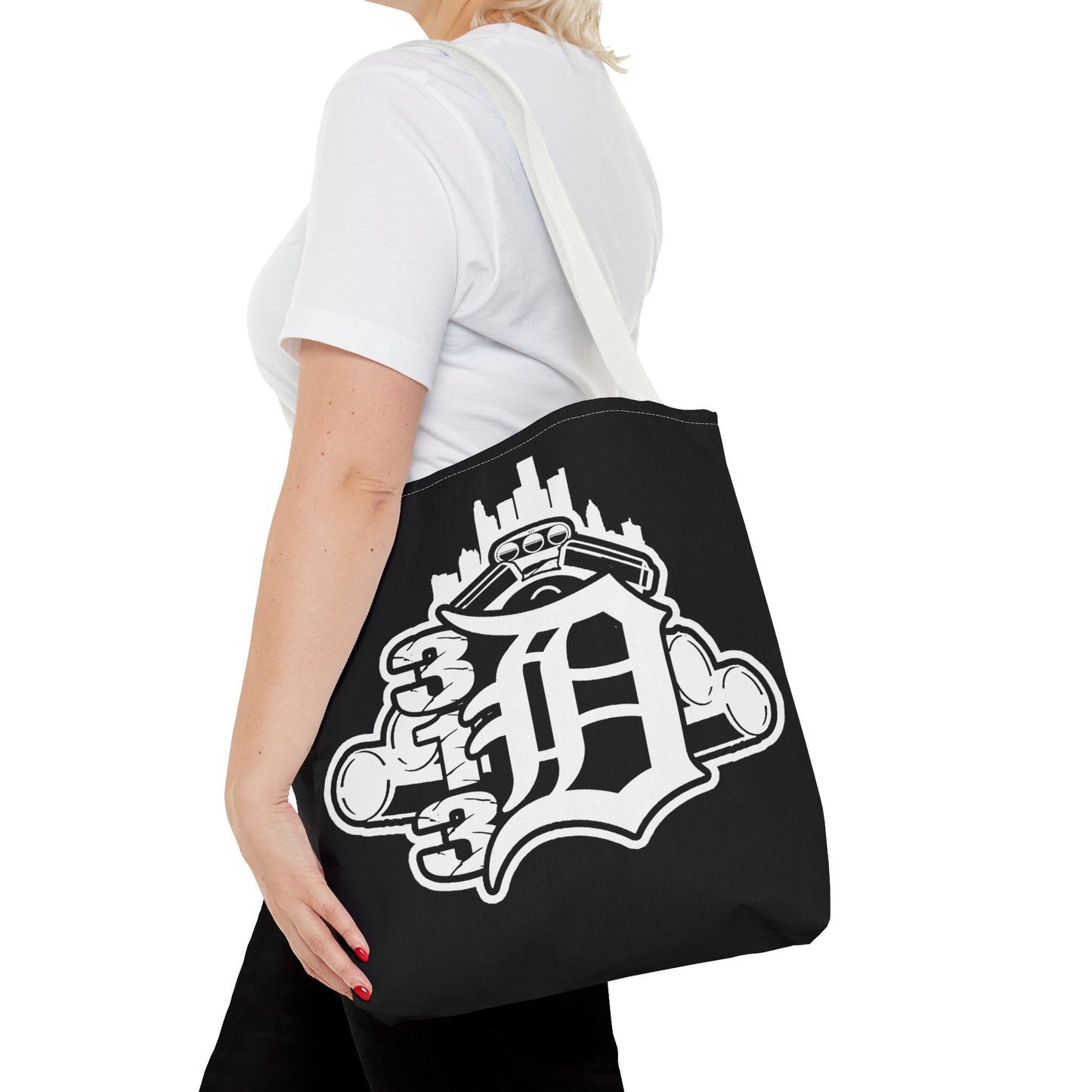 Big Pipes 313 detroit Tote Bag (AOP)