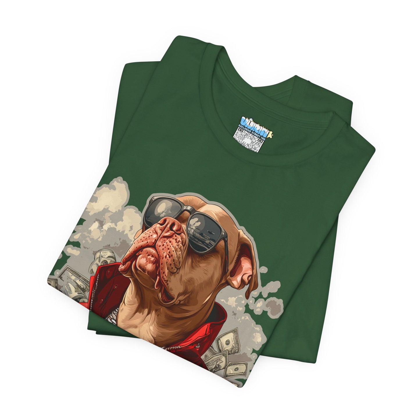 Cool Dog Swagger Tee - Stylish Pet Lover Shirt, Hip Hop Animal Art, Unisex Graphic T-Shirt, Gift for Dog Lovers, Trendy Everyday Wear