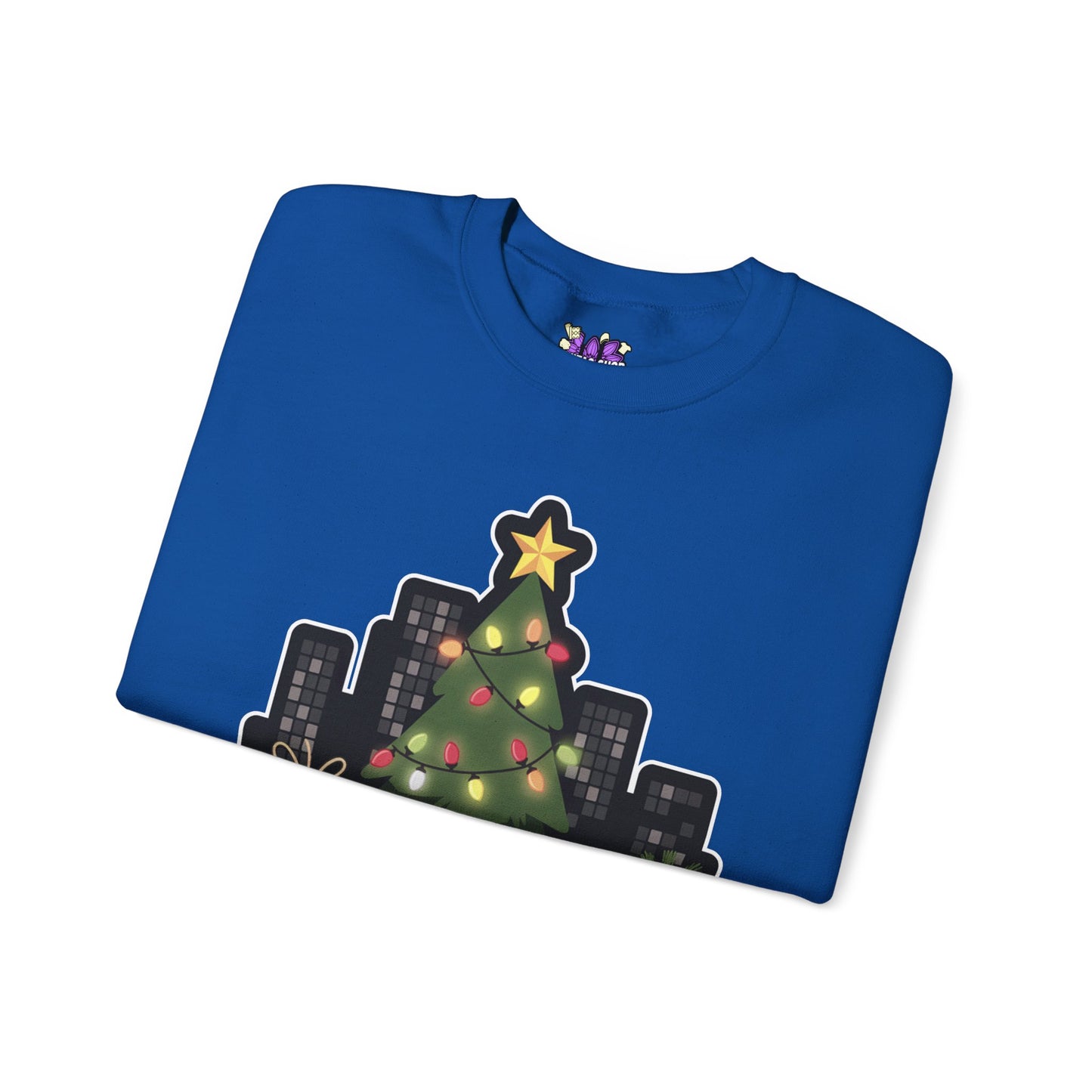 Detroit Christmas Crewneck Sweatshirt