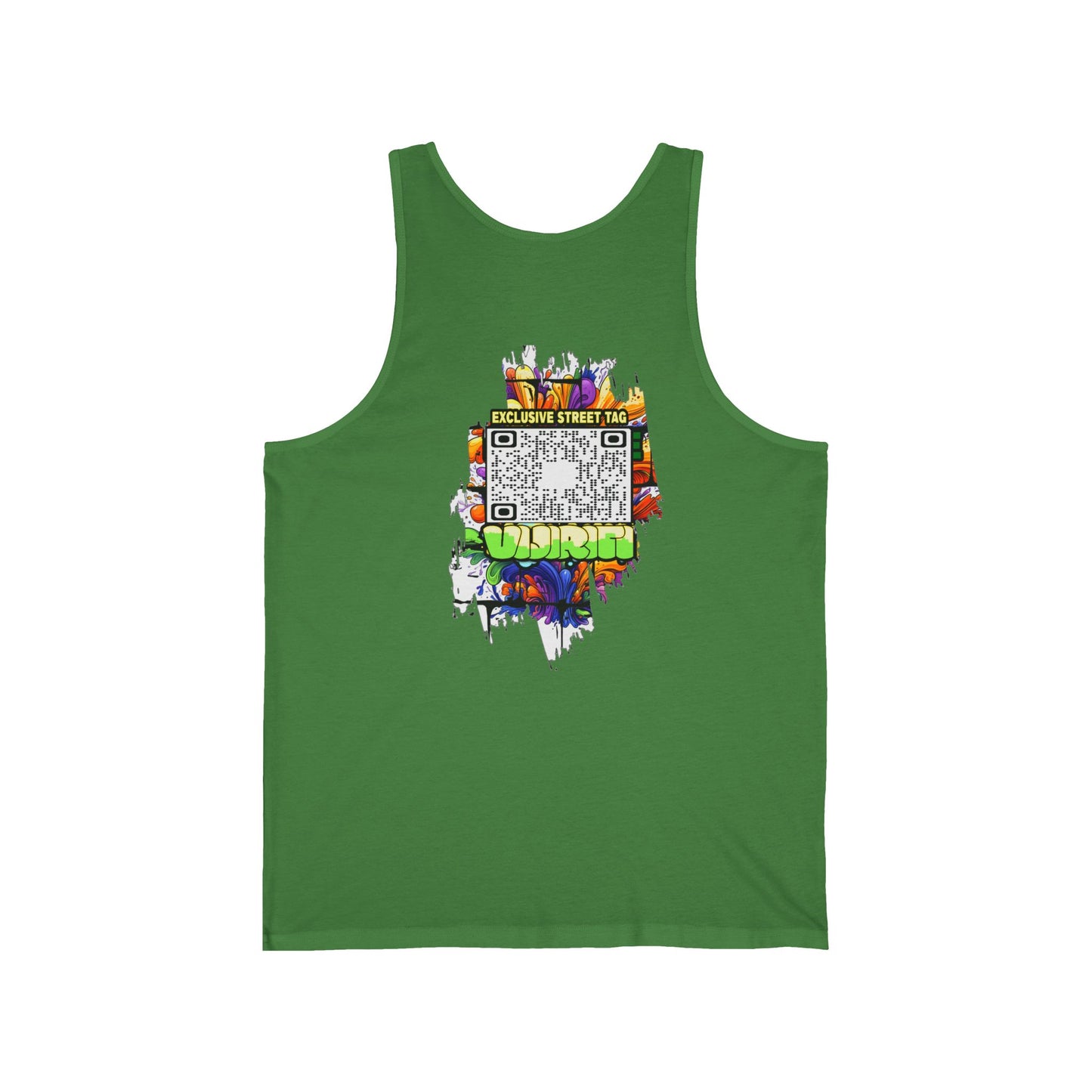 Cool Street Shark Unisex Jersey Tank, Trendy Summer Shirt, Graphic Tee, Casual Wear, Streetwear, Music Festival Outfit