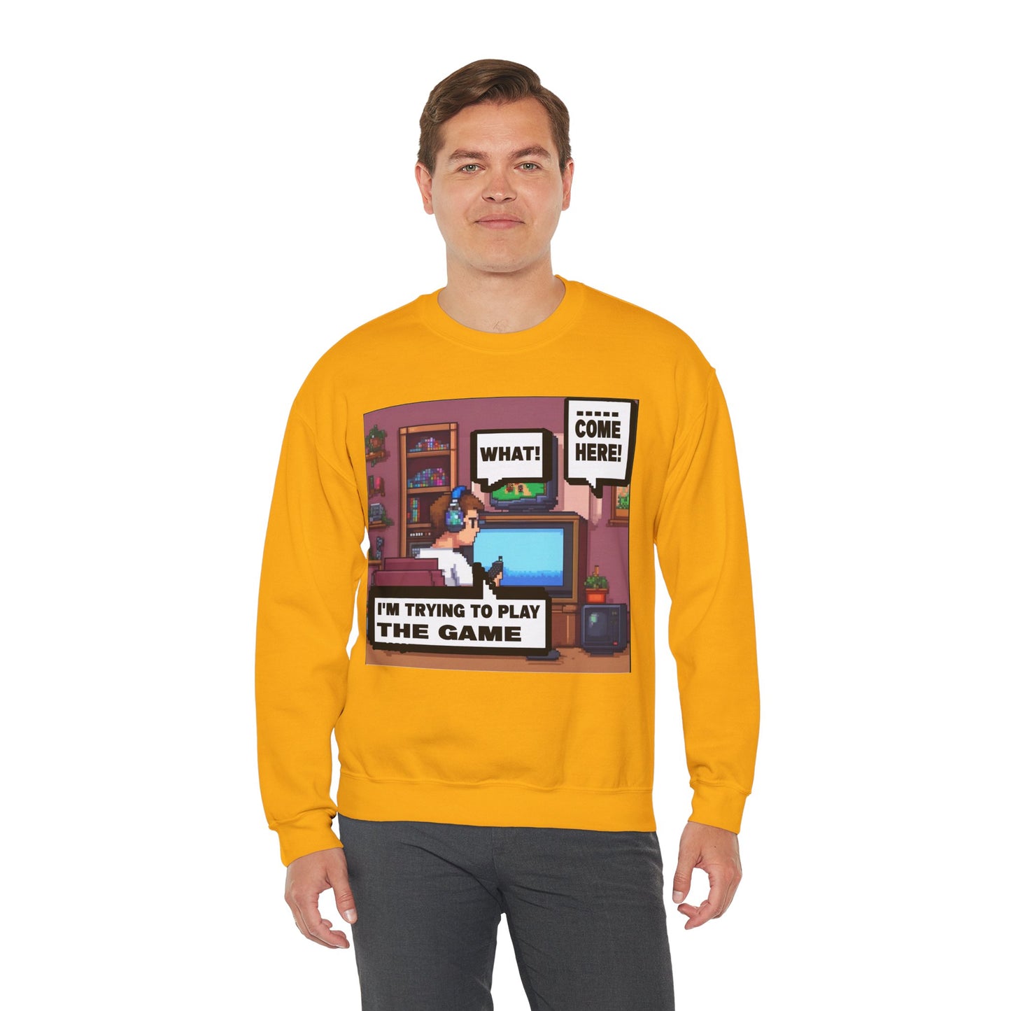 I'm trying to play the game v2 Crewneck Sweatshirt