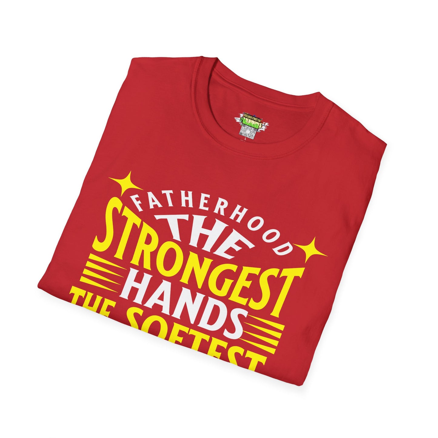 Fatherhood T-Shirt, Softstyle Tee for Dads, Gifts for Father's Day, Casual Wear, Unique Men’s Apparel, Family Celebration Top